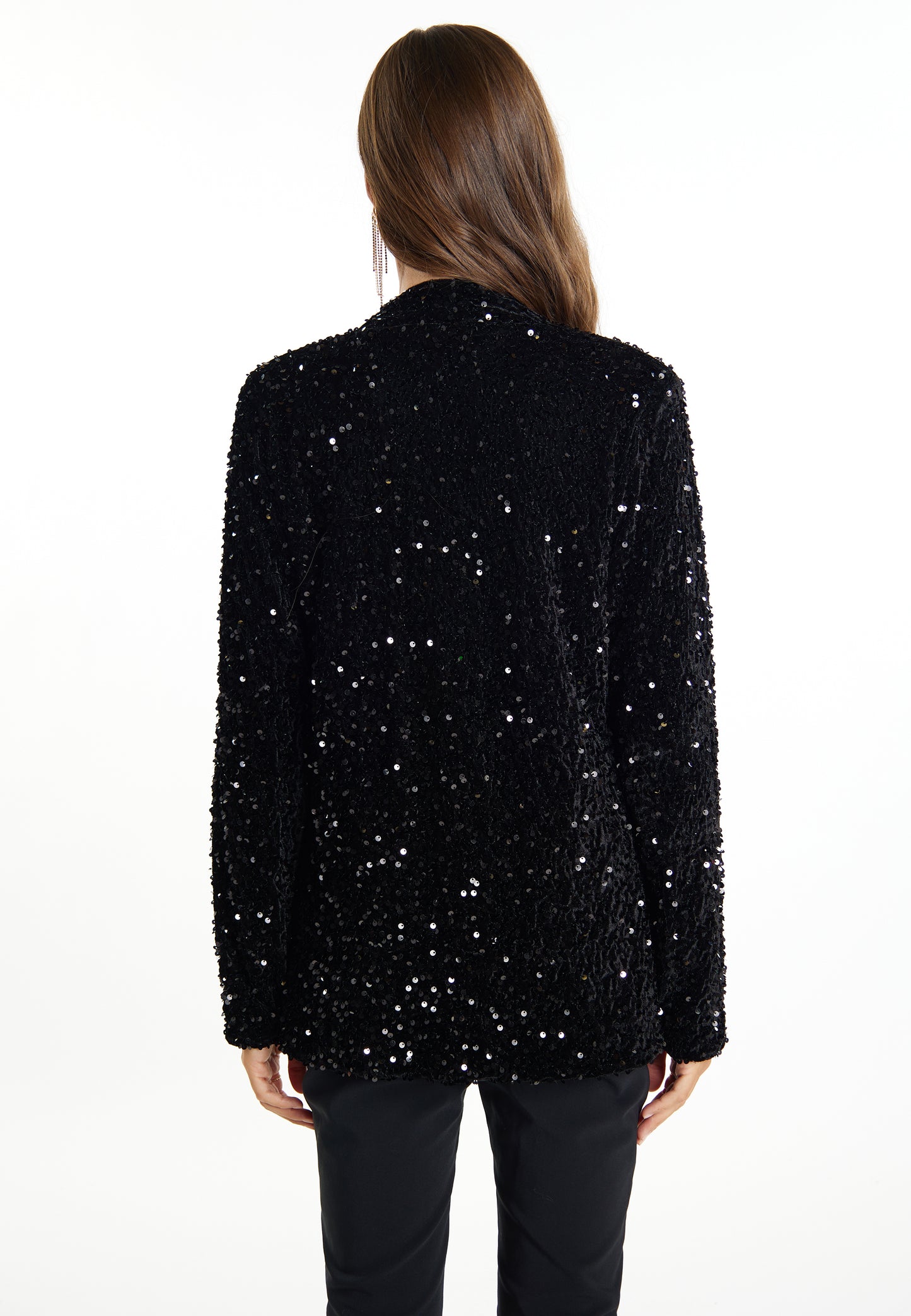 faina women's blazer with sequins