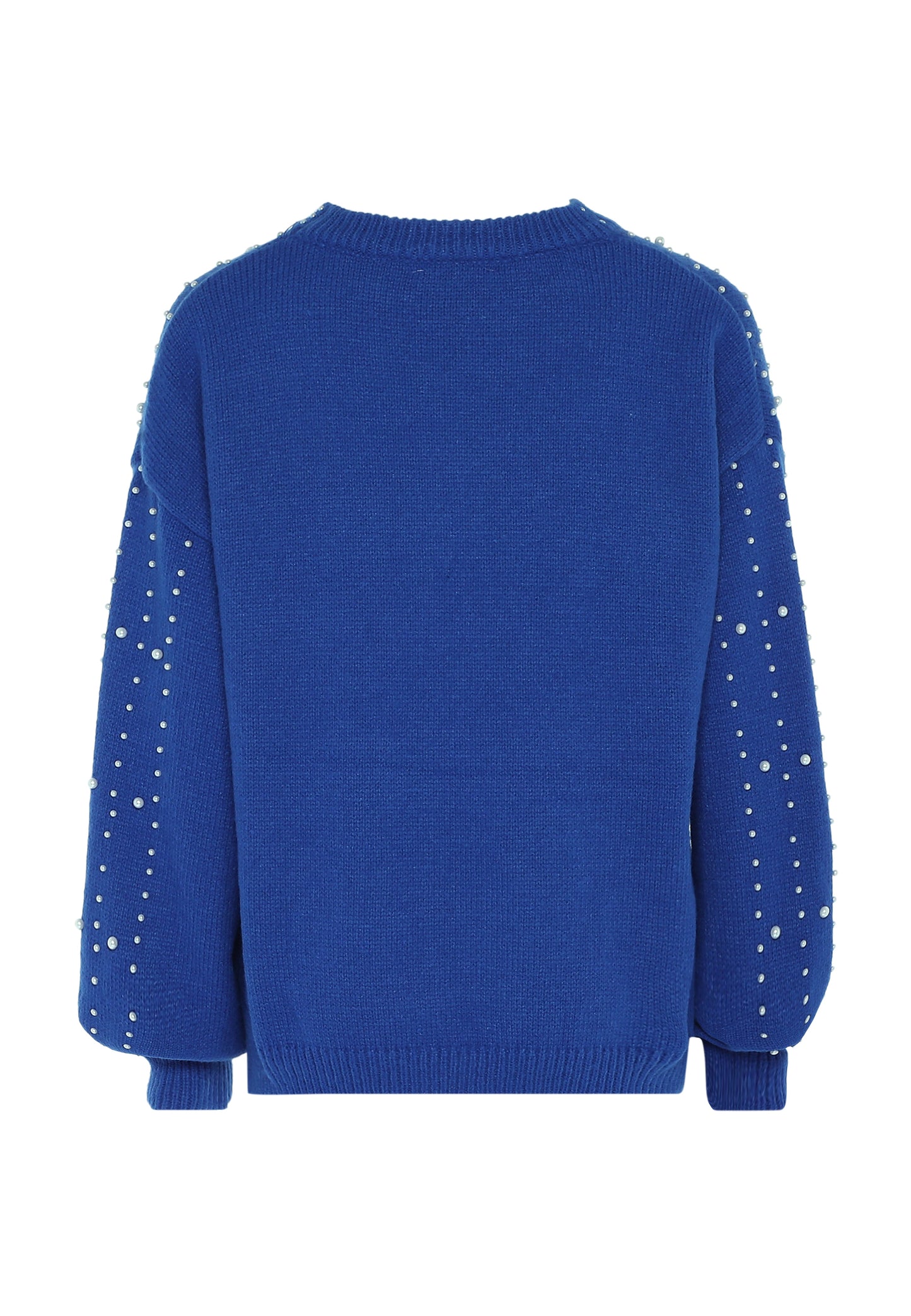 faina damski sweter z perłami