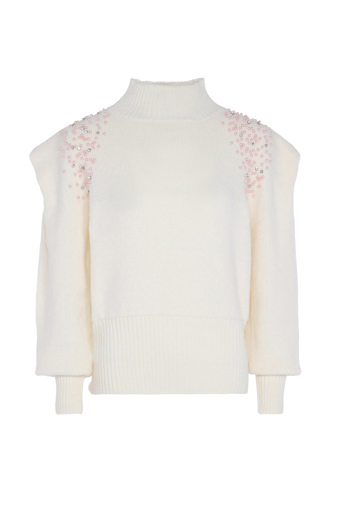 faina women's sweater with pearl
