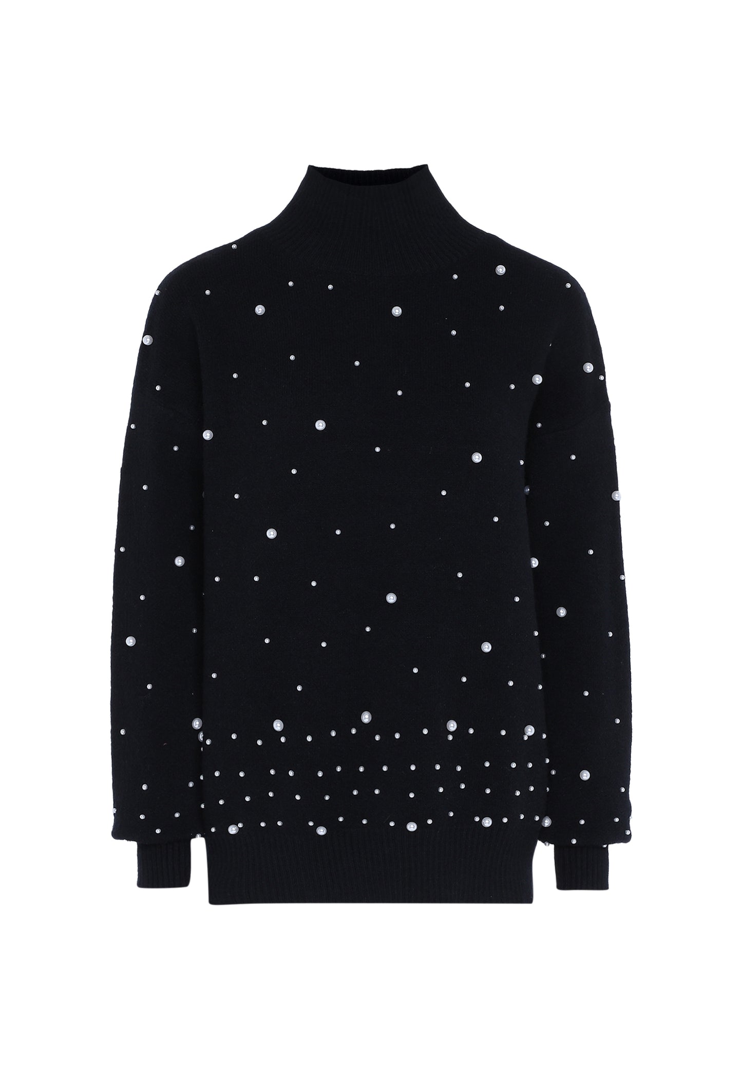 faina women's sweater with pearl