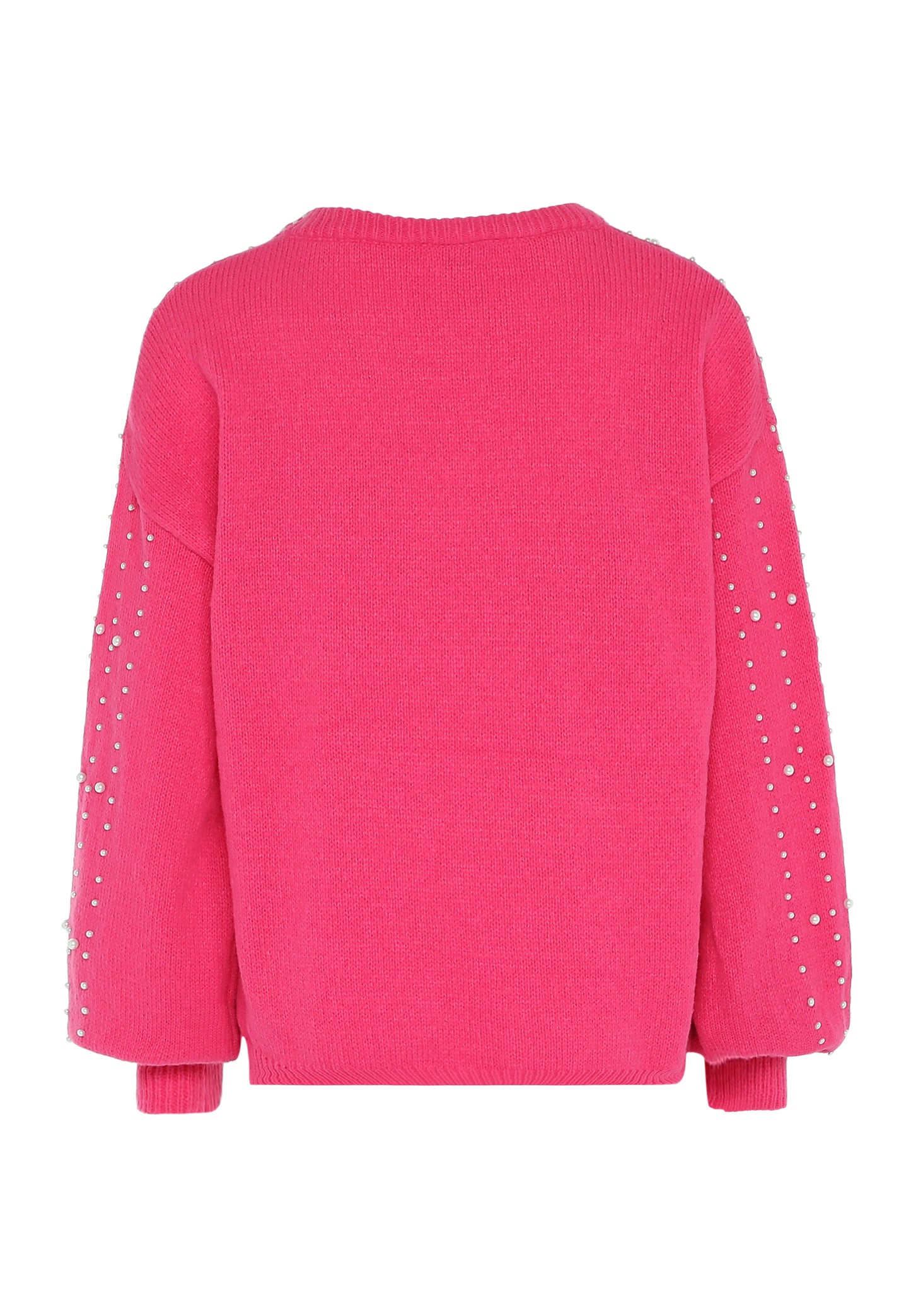 faina damski sweter z perłami