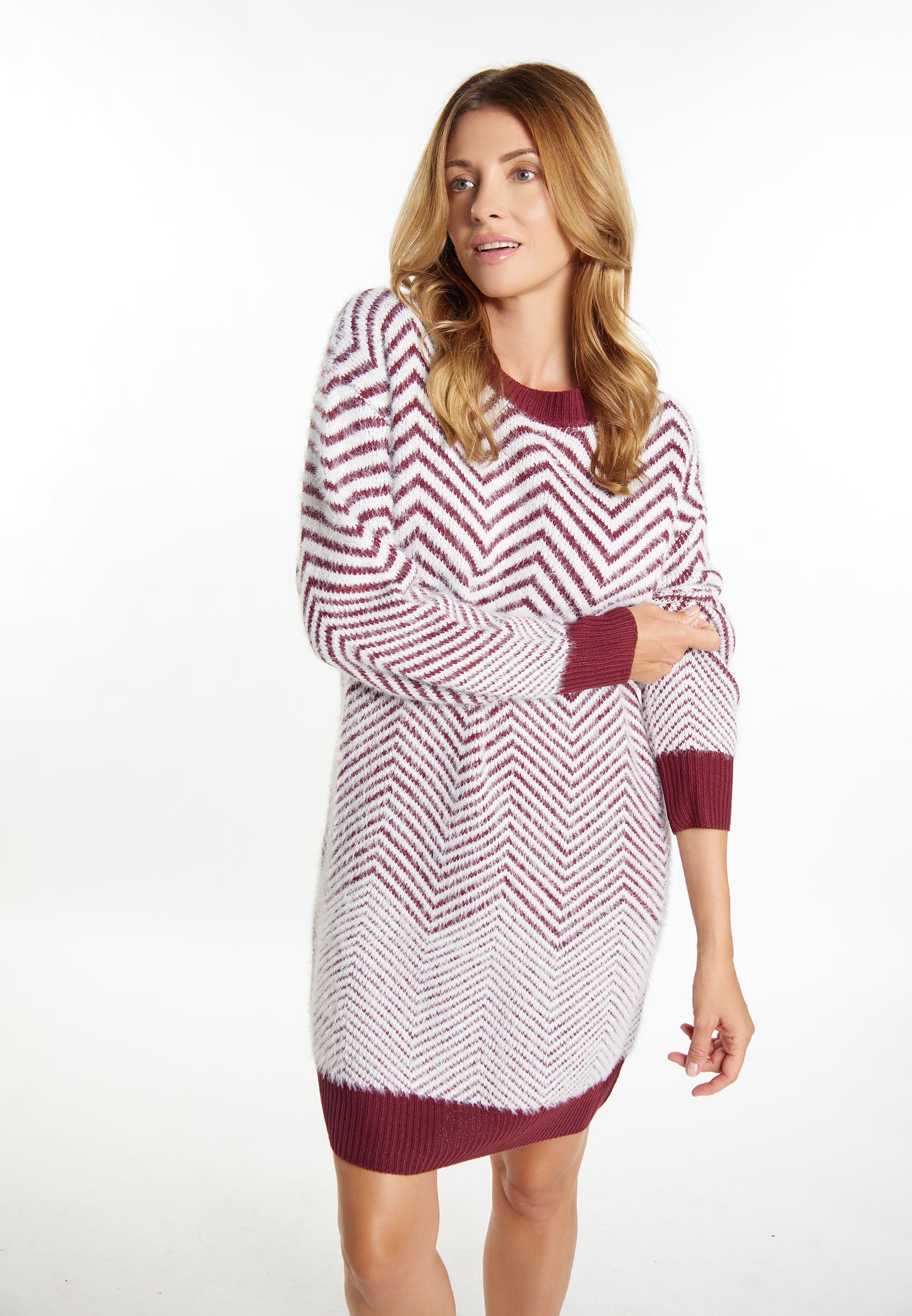 usha WHITE LABEL women's knit dress