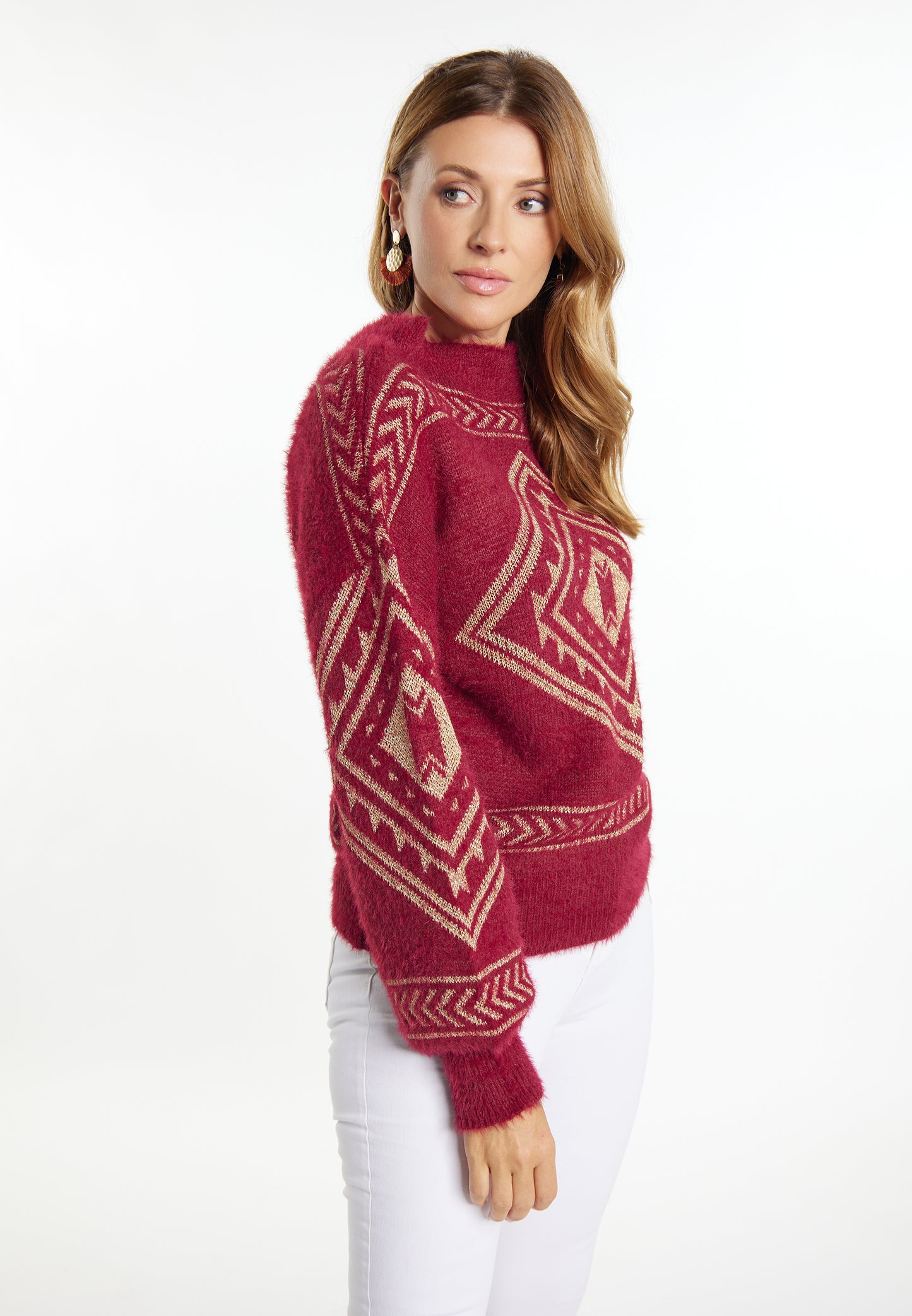 usha FESTIVAL damski sweter z dzianiny
