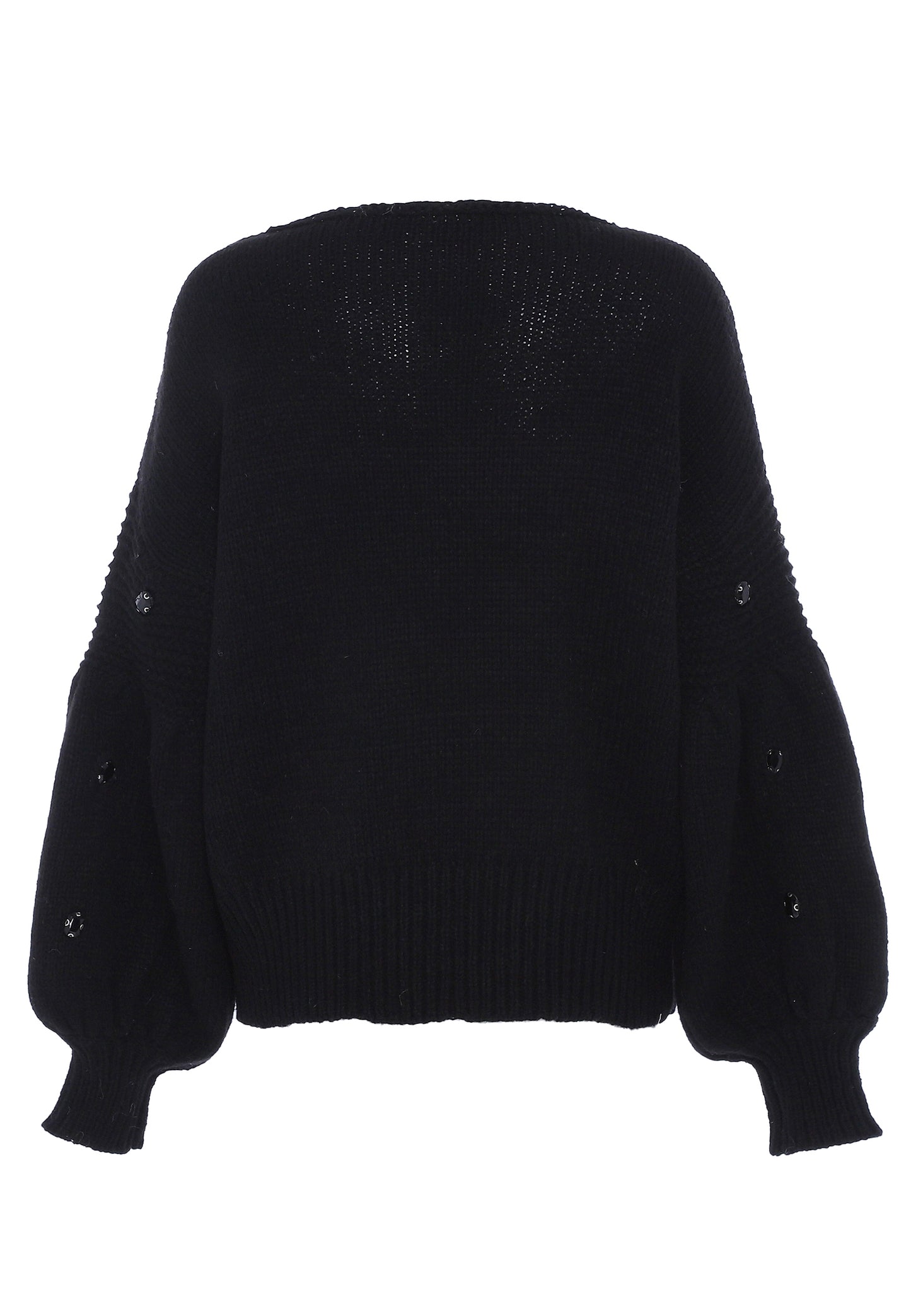 faina women's sweater with rhinestone