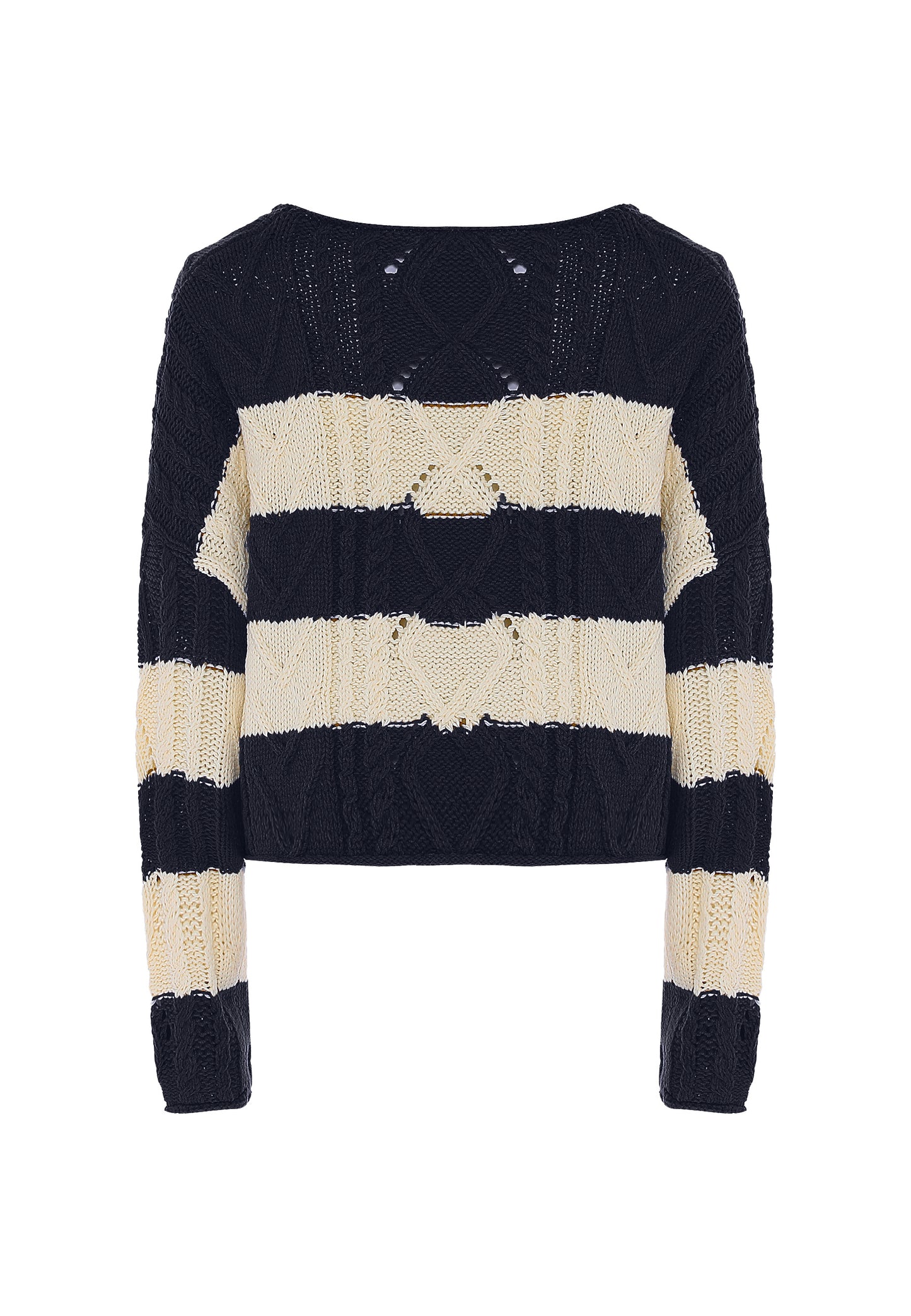 DreiMaster Vintage women's sweater with stripe