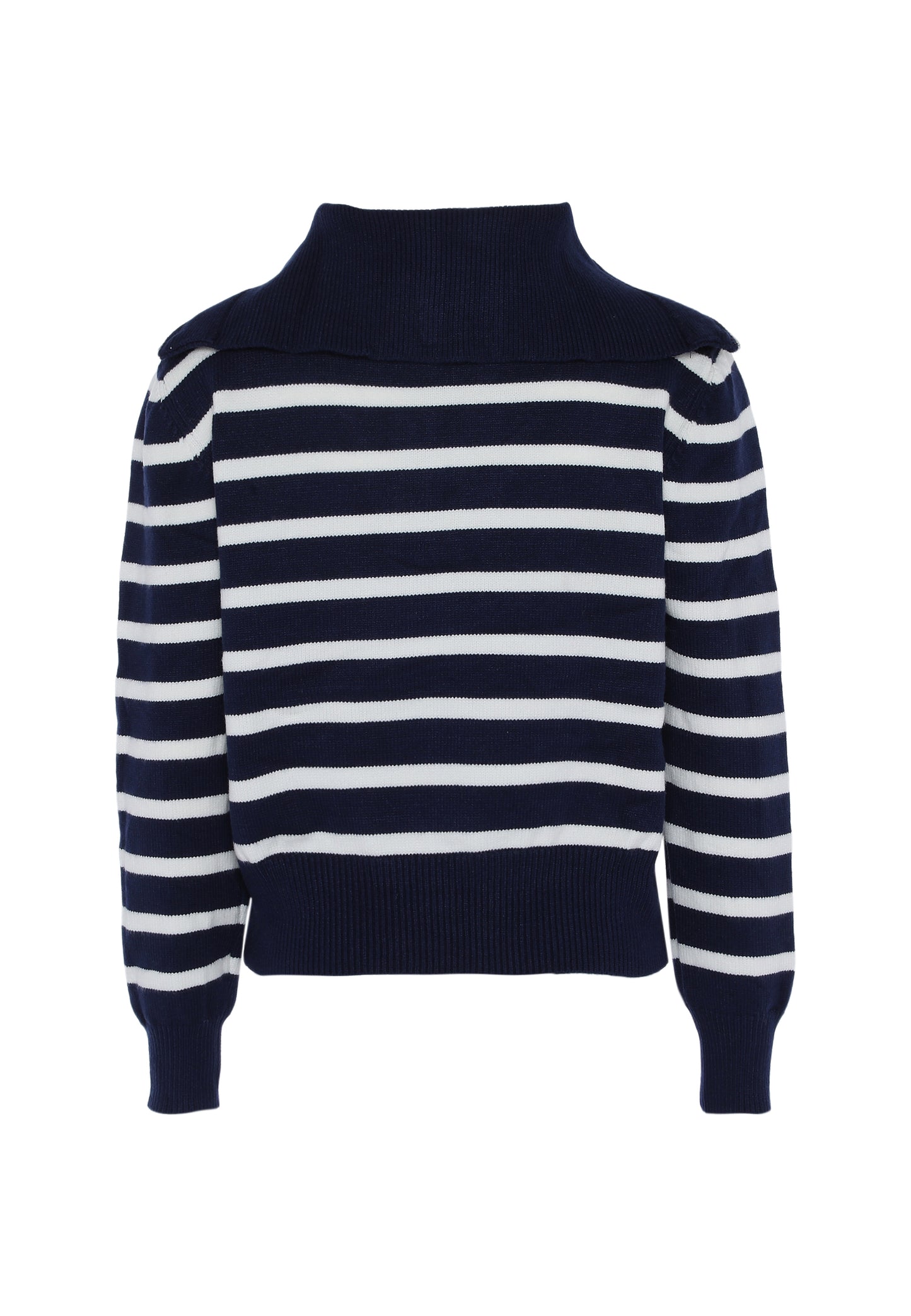 DreiMaster Maritim women's sweater with stripe