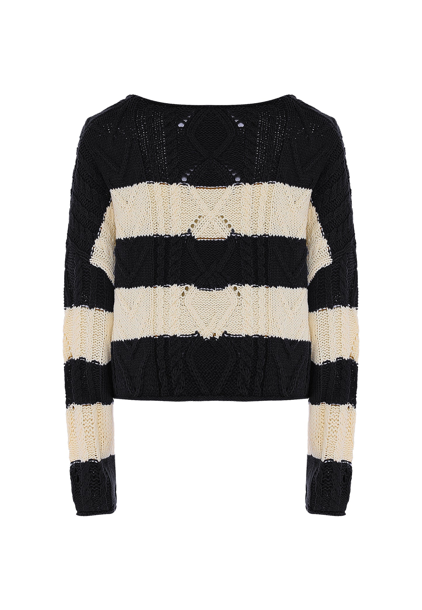 DreiMaster Vintage women's sweater with stripe