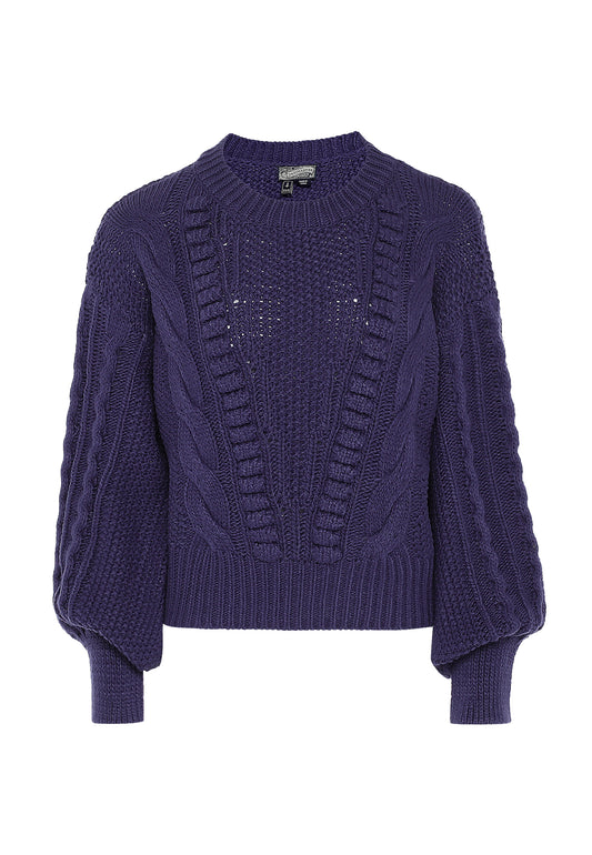 DreiMaster Vintage women's cable knit sweater