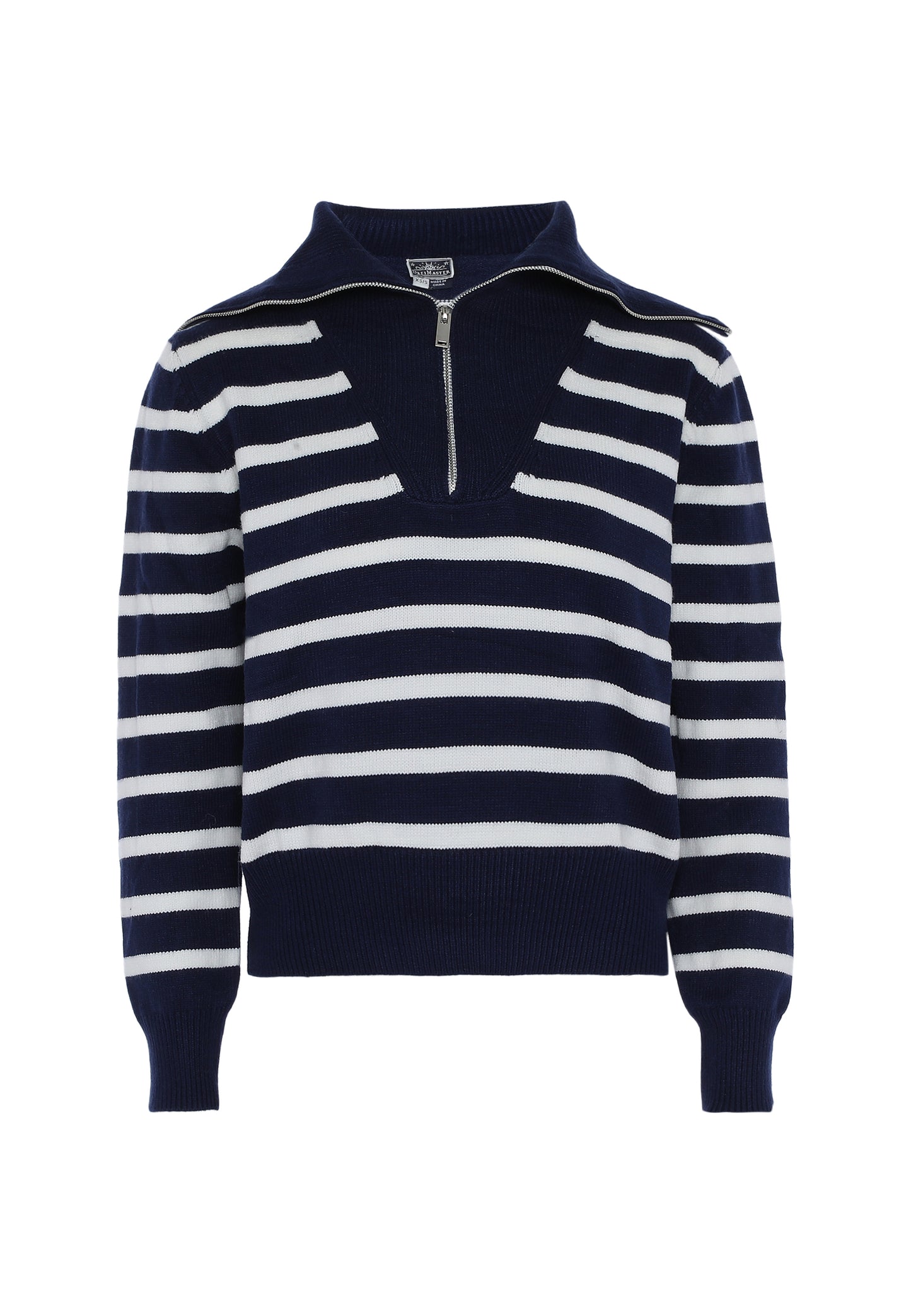 DreiMaster Maritim women's sweater with stripe