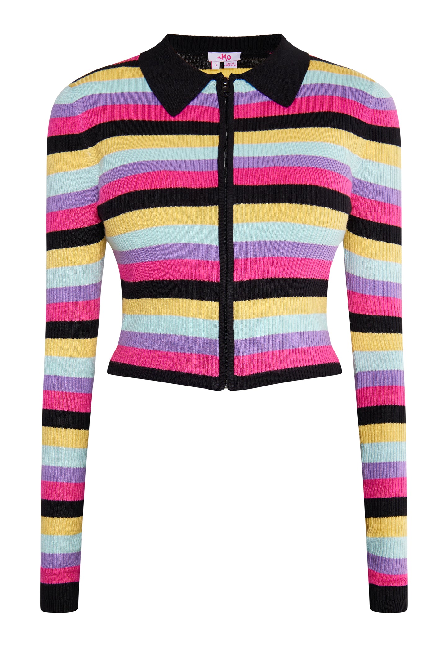 myMo women's cropped cardigan