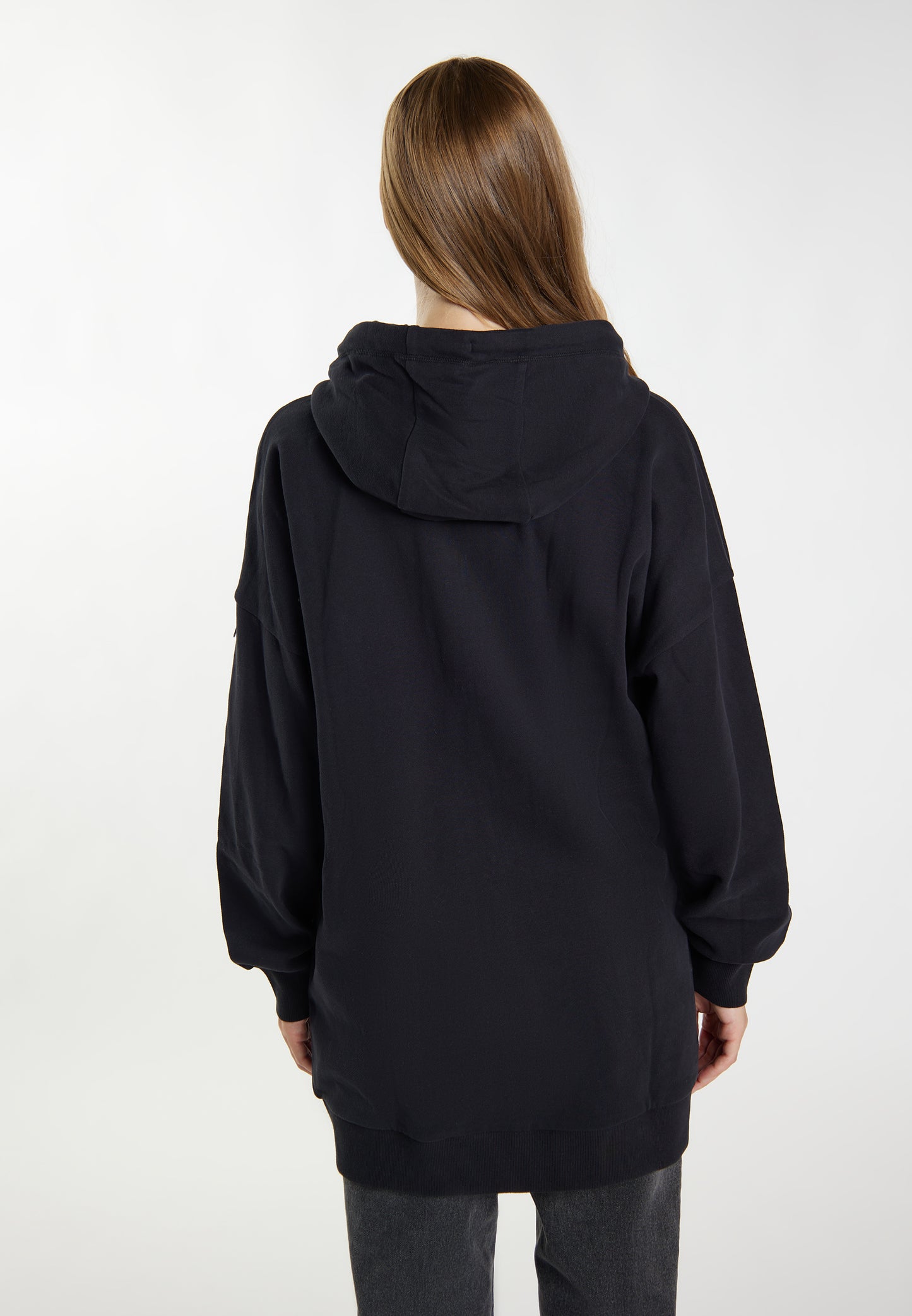 DreiMaster Vintage women's long sweat hooded jacket