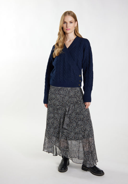 DreiMaster Vintage damski sweter dzianinowy