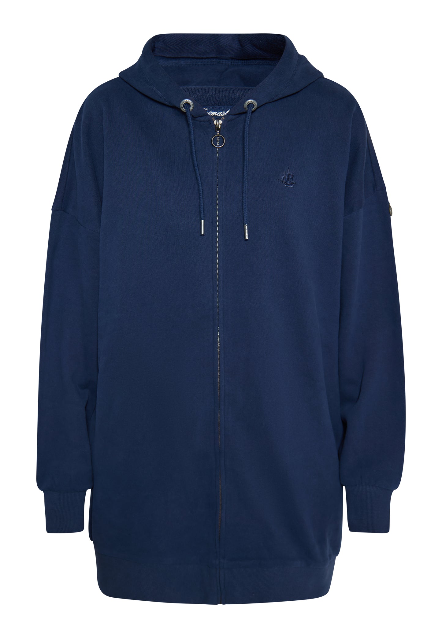 DreiMaster Vintage women's long sweat hooded jacket