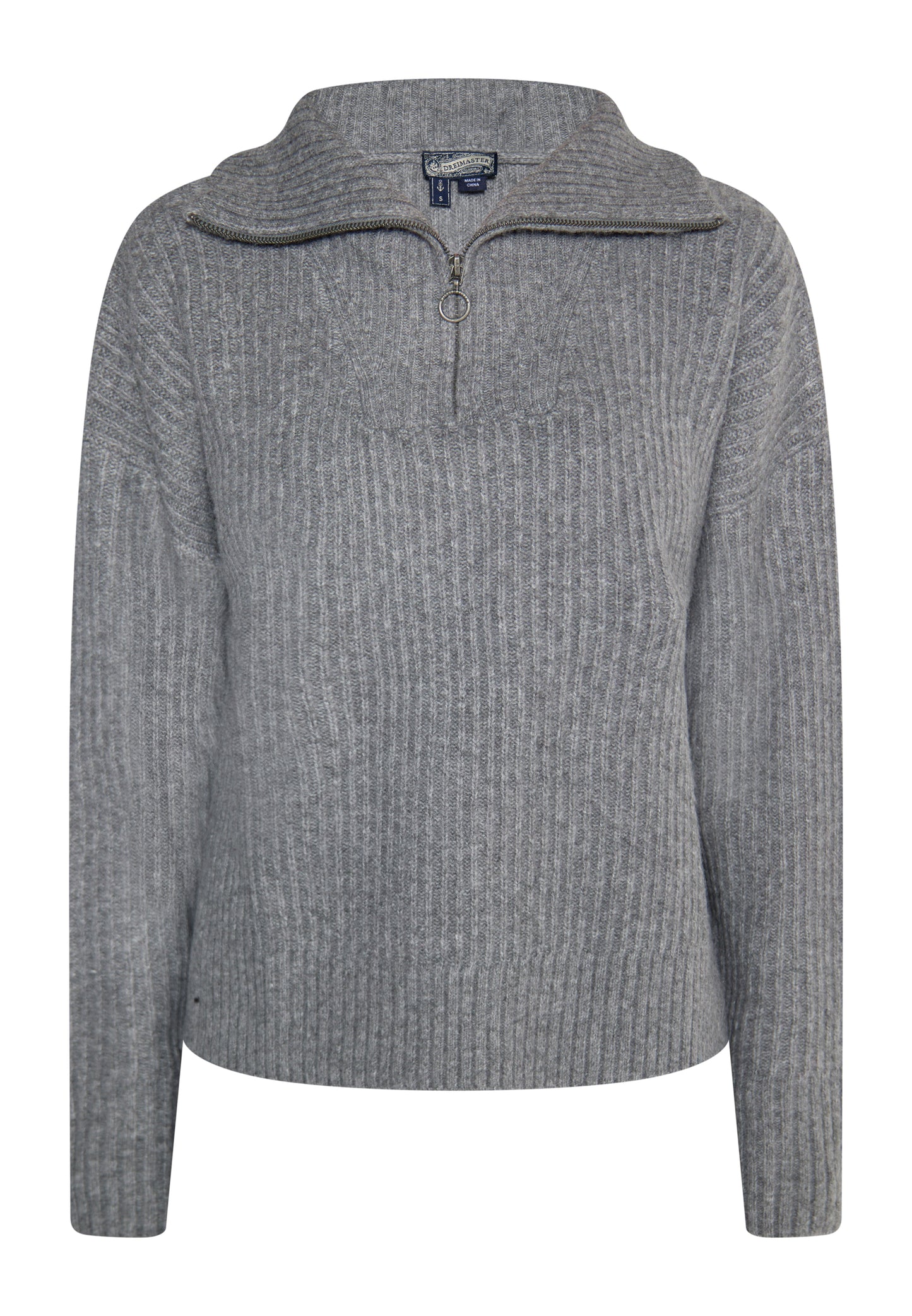 DreiMaster Vintage aster Vi bluza z suwakiem