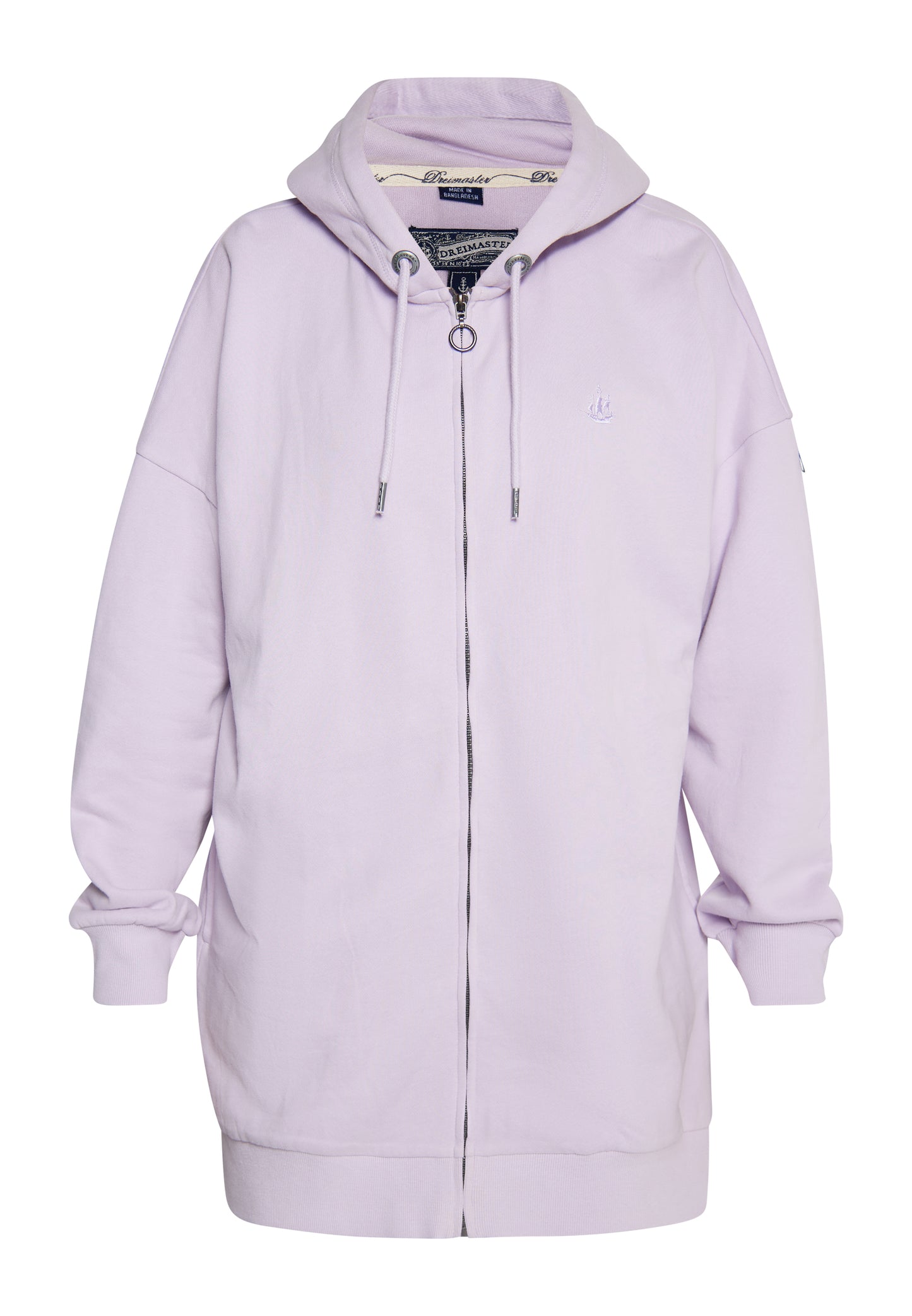 DreiMaster Vintage women's long sweat hooded jacket