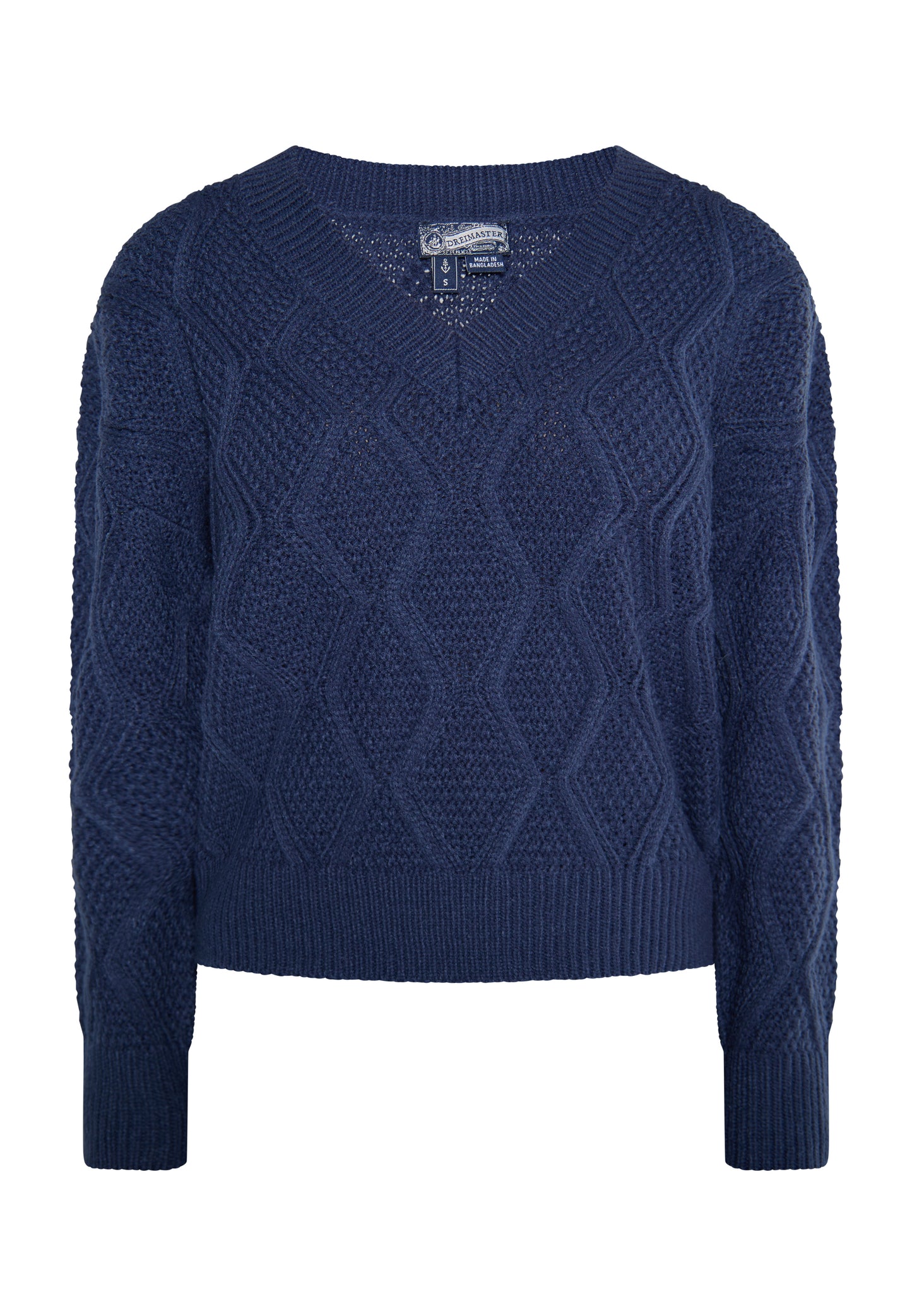 DreiMaster Vintage damski sweter dzianinowy