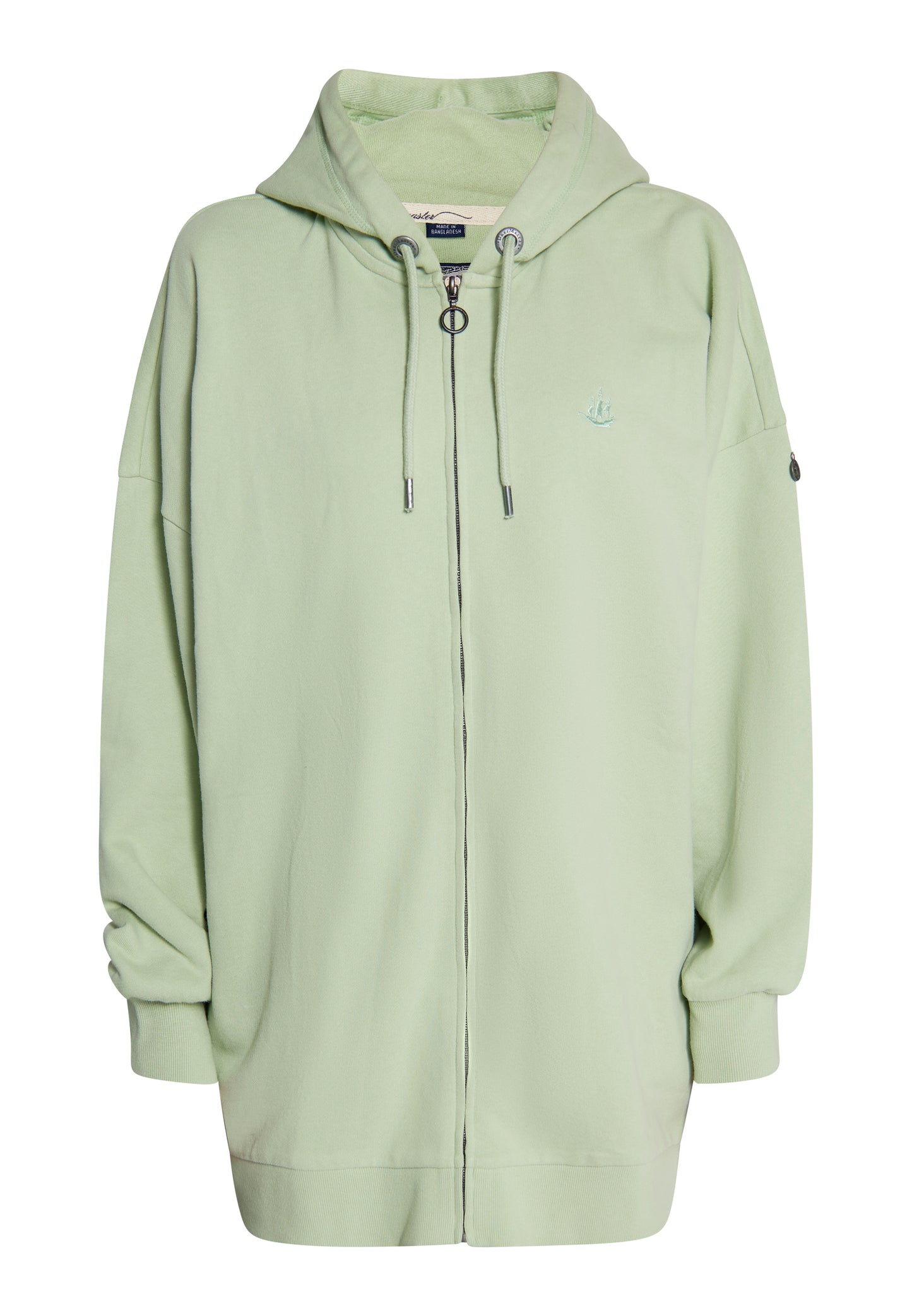 DreiMaster Vintage women's long sweat hooded jacket