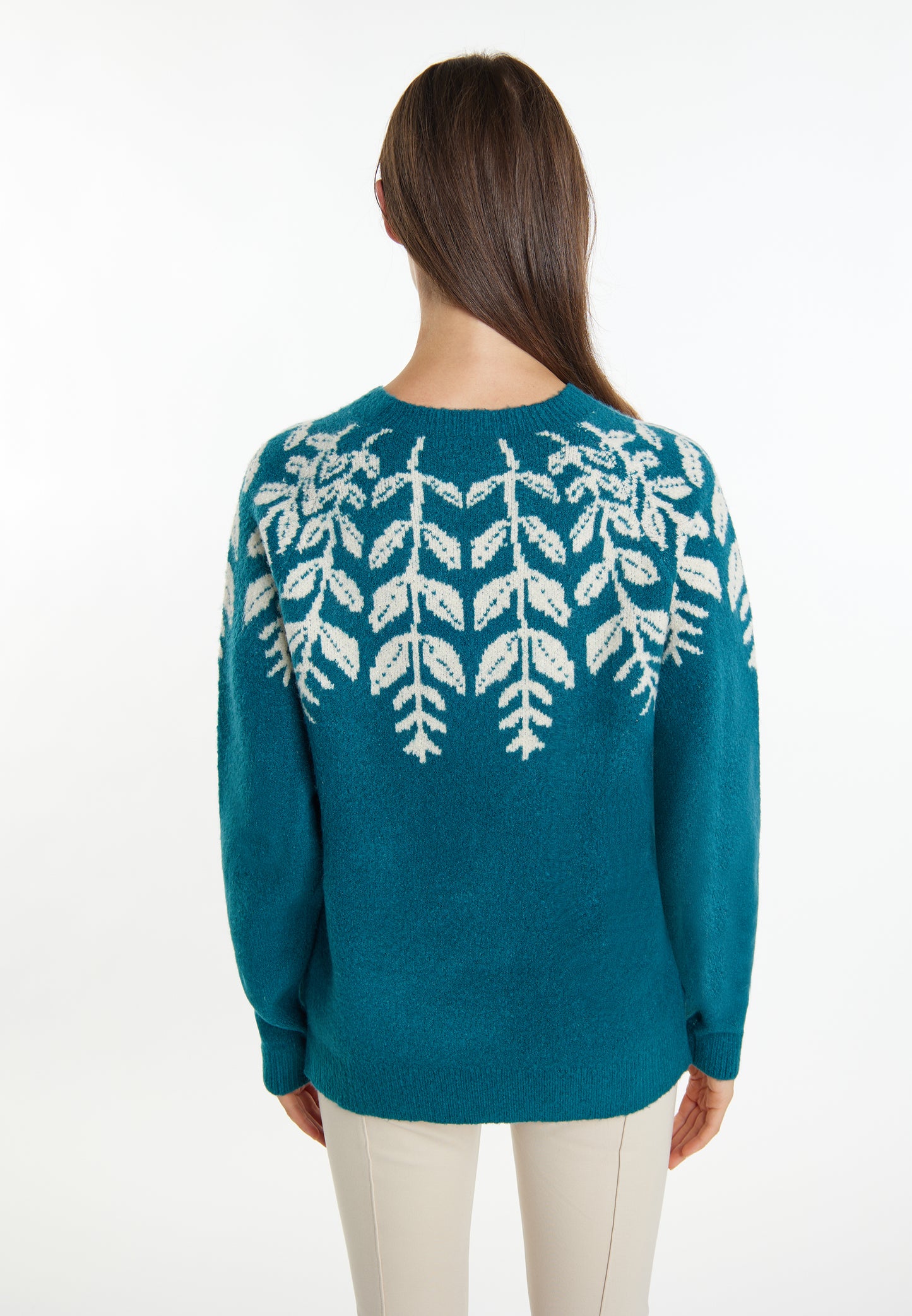 usha damski sweter z dzianiny
