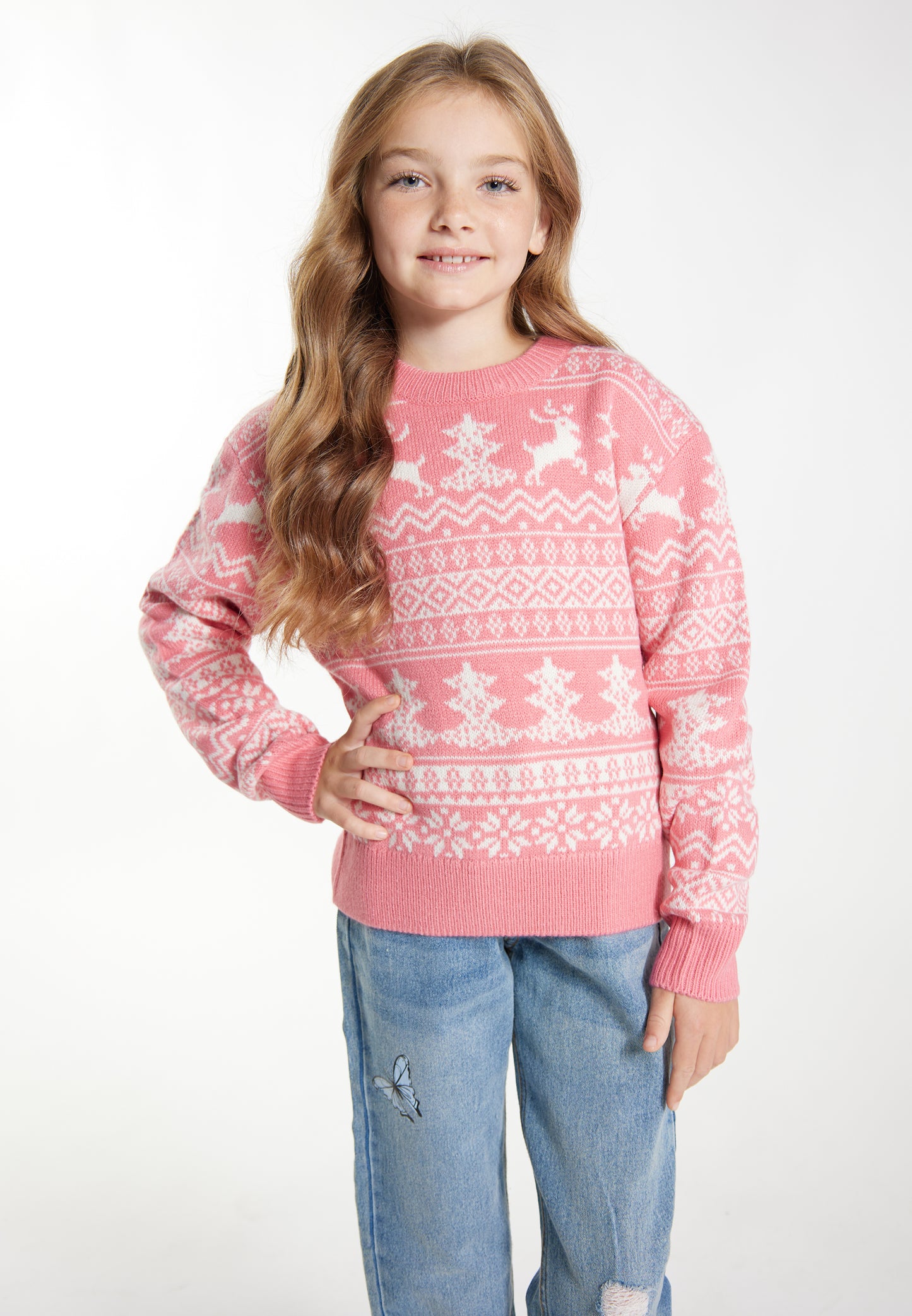 myMo KIDS girl's knitted sweater