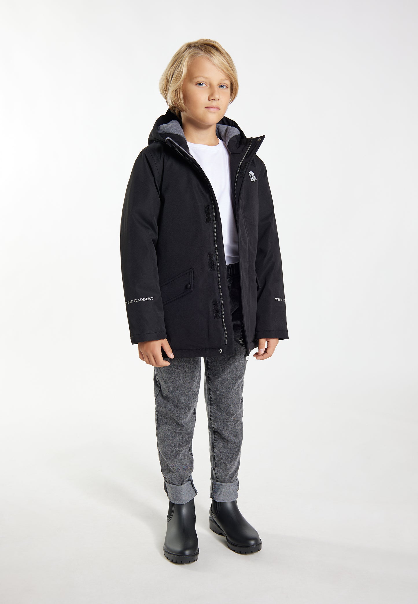 Schmuddelwedda men's anorak + daypack set