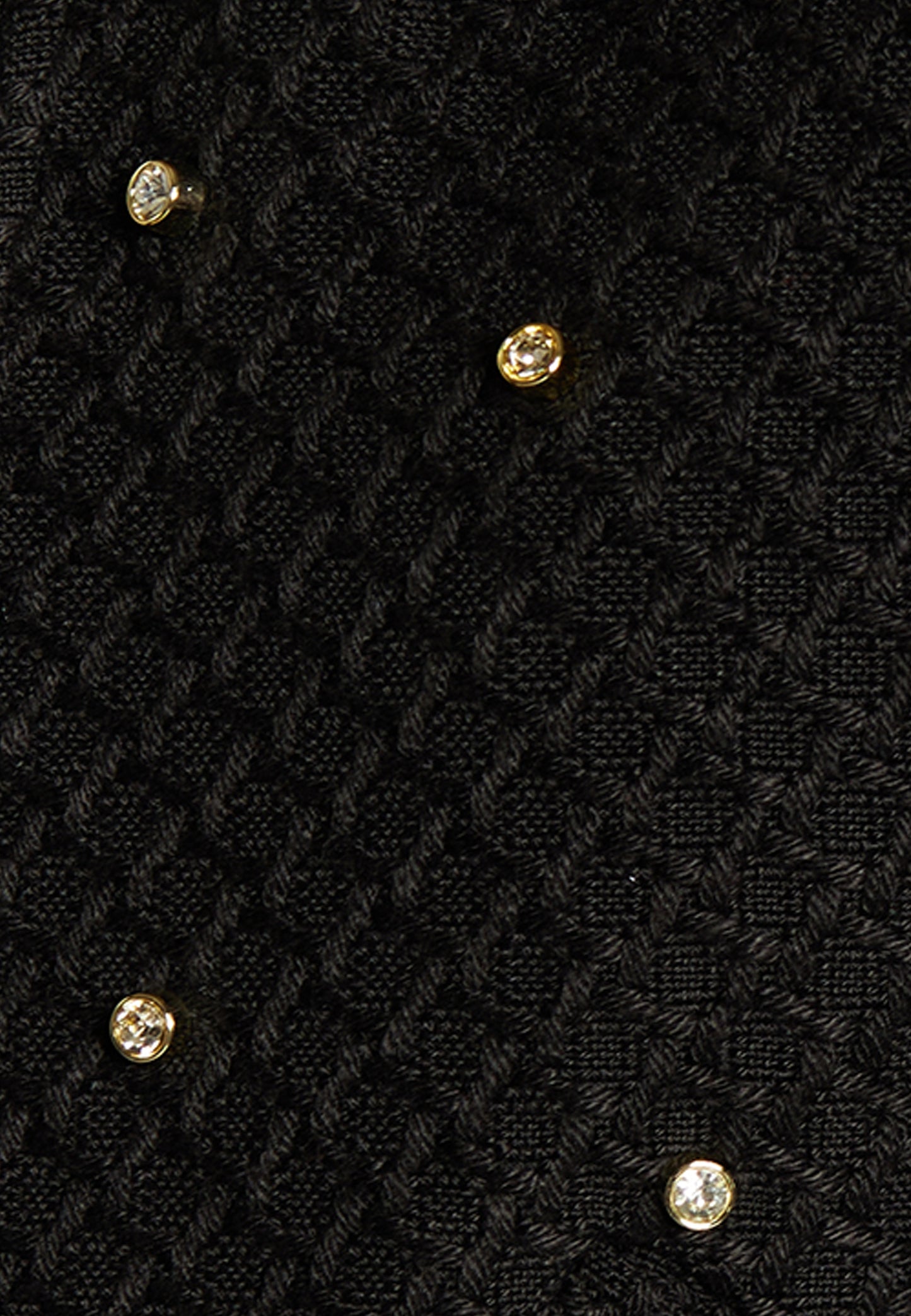 faina women's boucé jacket with rhinestones