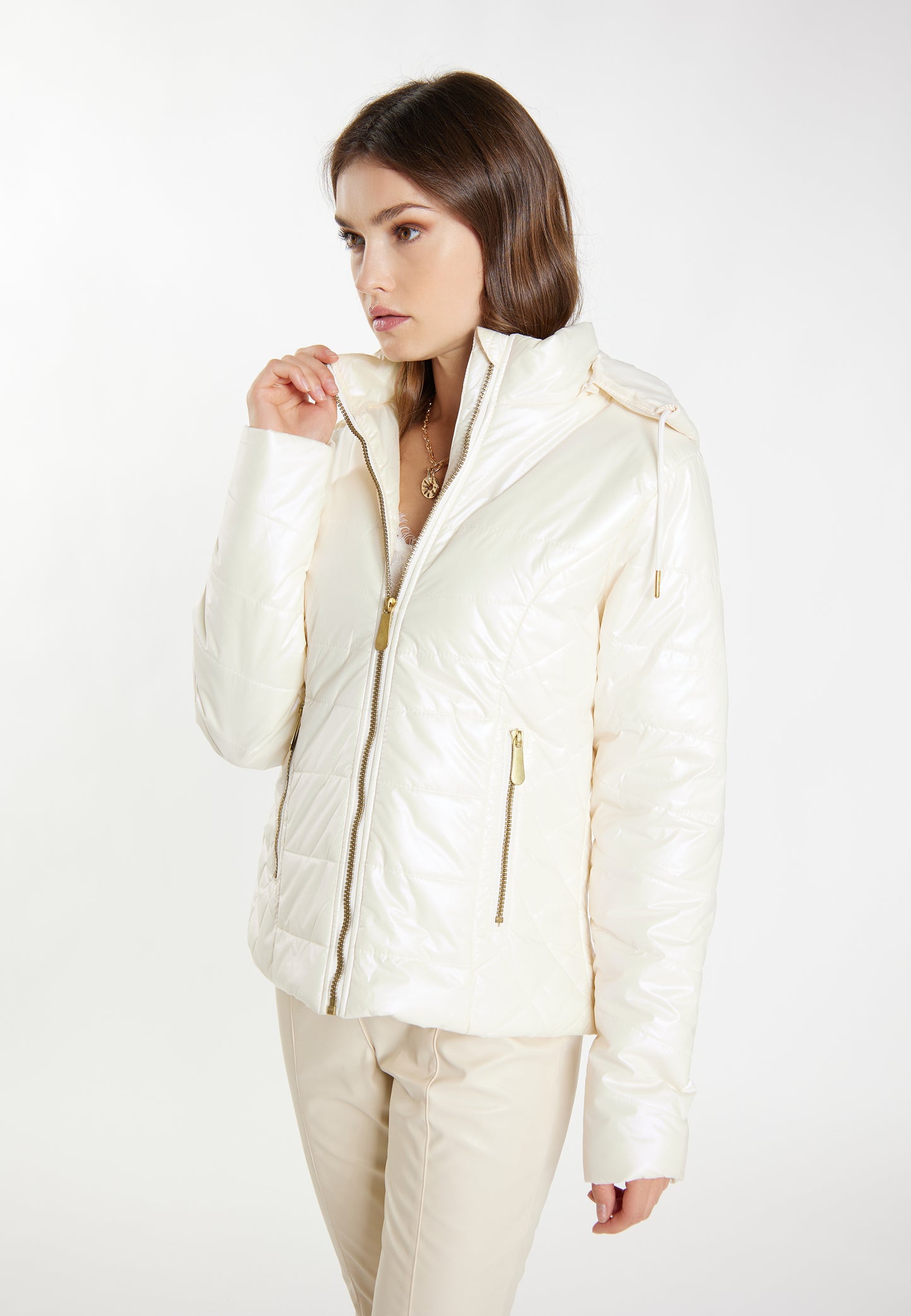 faina women's lightweight quilted jacket
