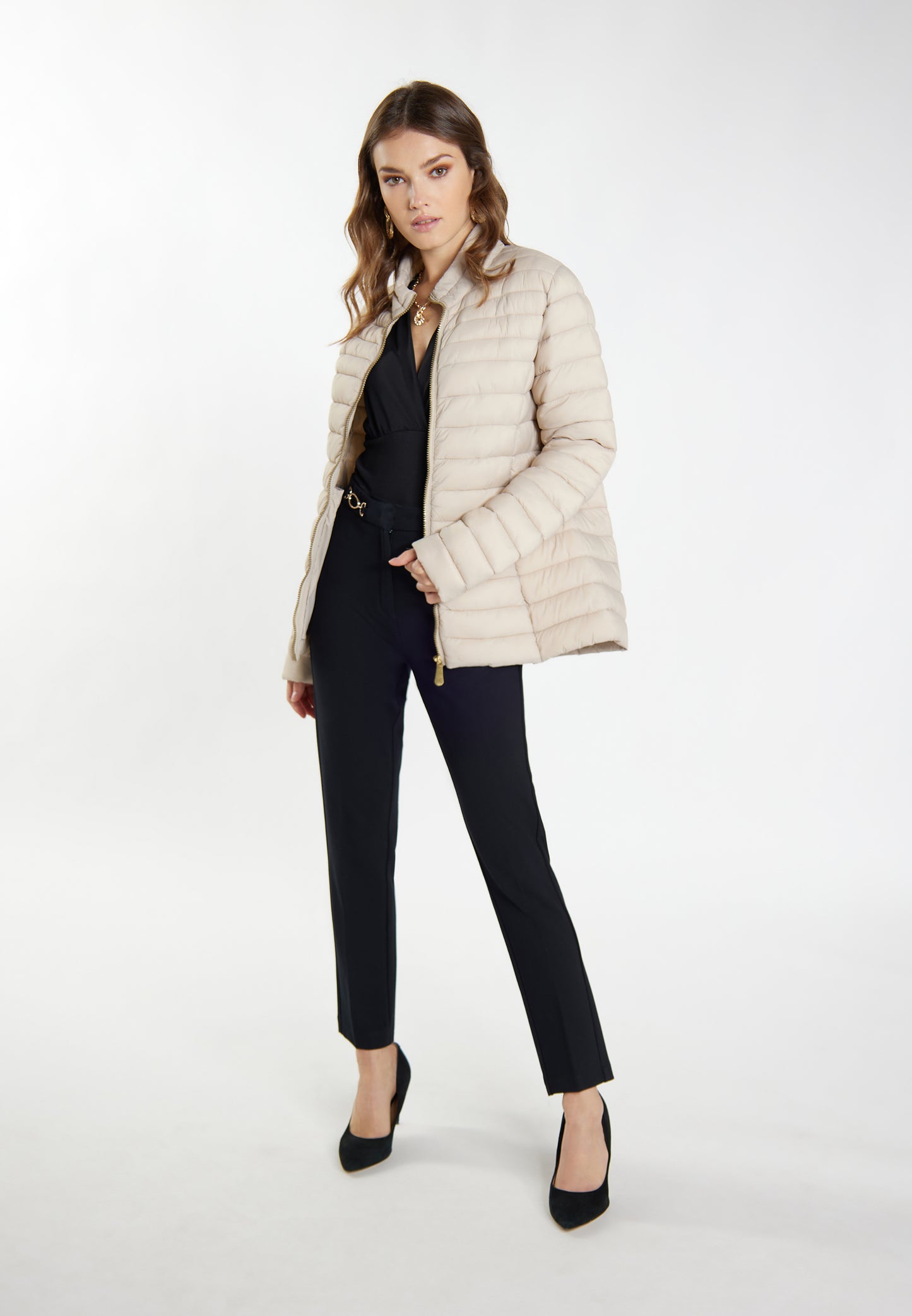 faina women's lightweight quilted jacket