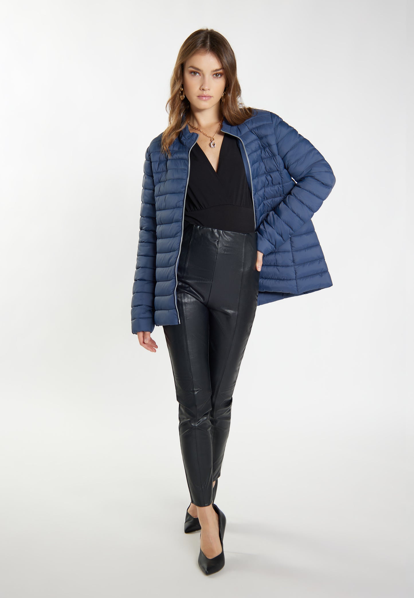 faina women's lightweight quilted jacket
