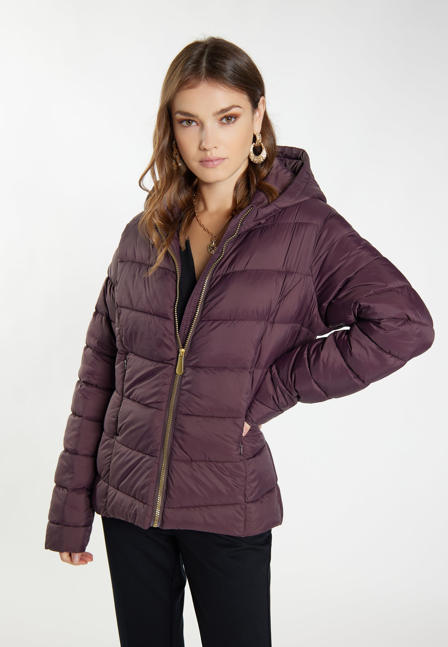 faina women's quilted winter jacket