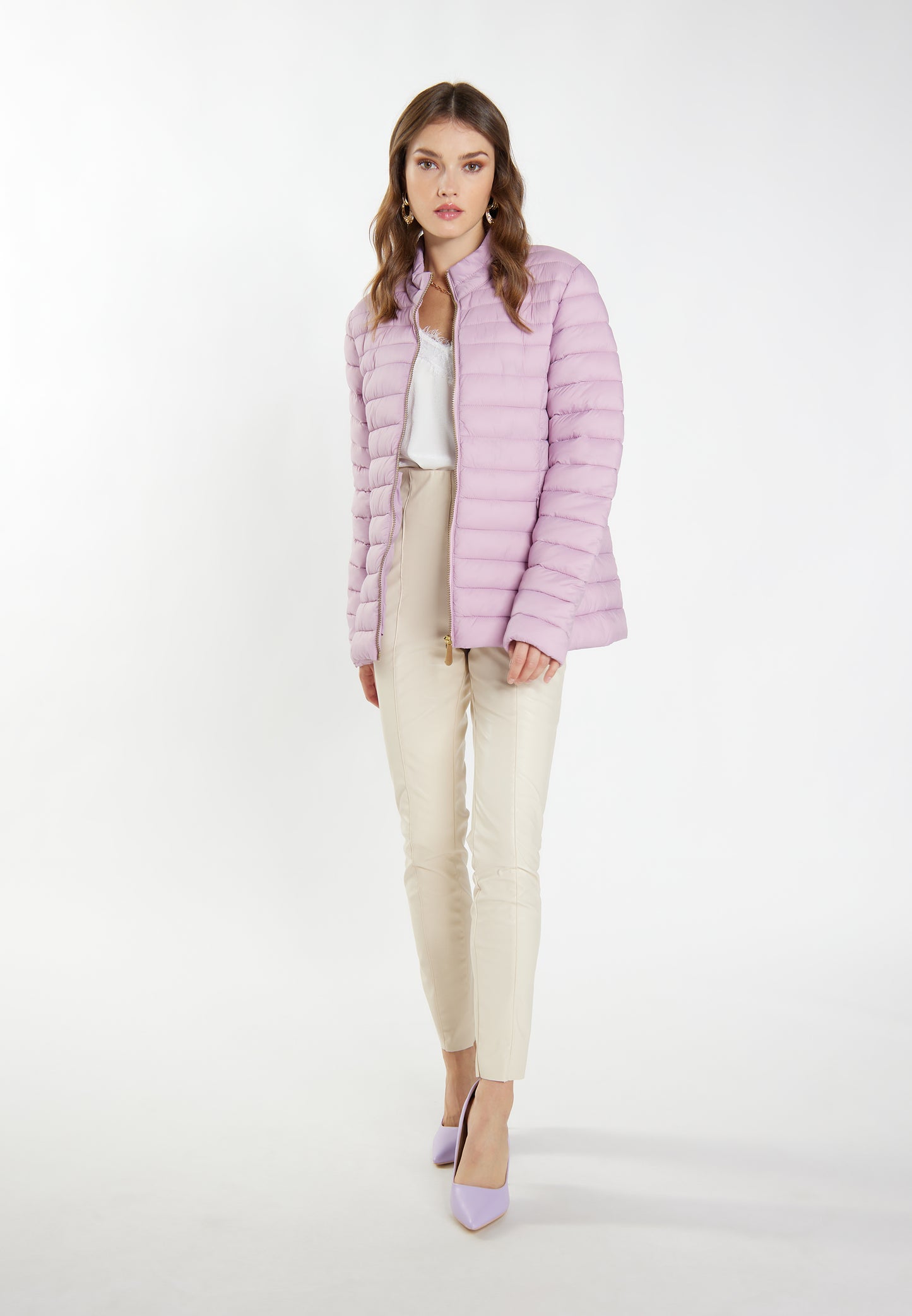 faina women's lightweight quilted jacket
