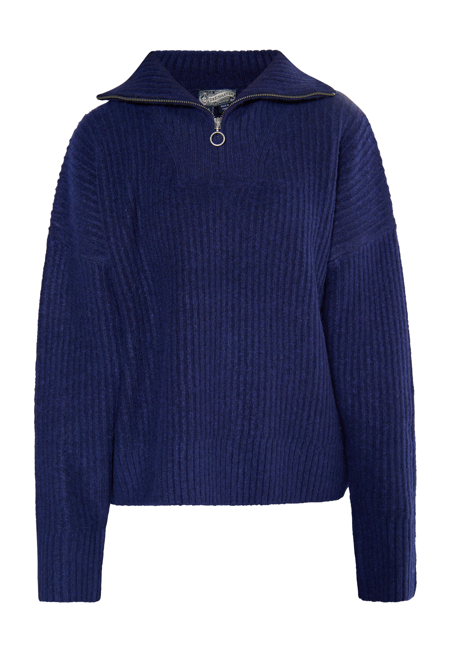 DreiMaster Vintage aster Vi bluza z suwakiem