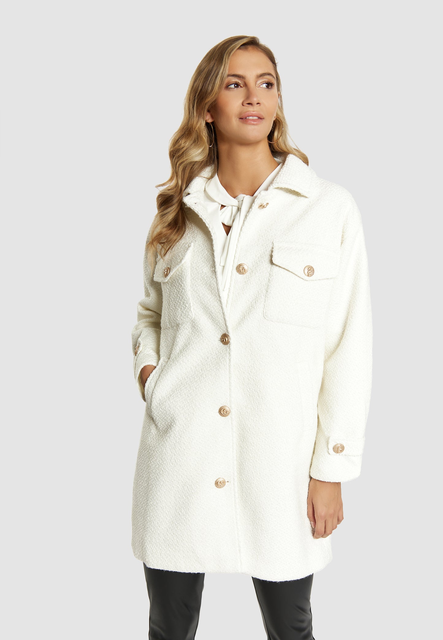faina women's shirt jacket