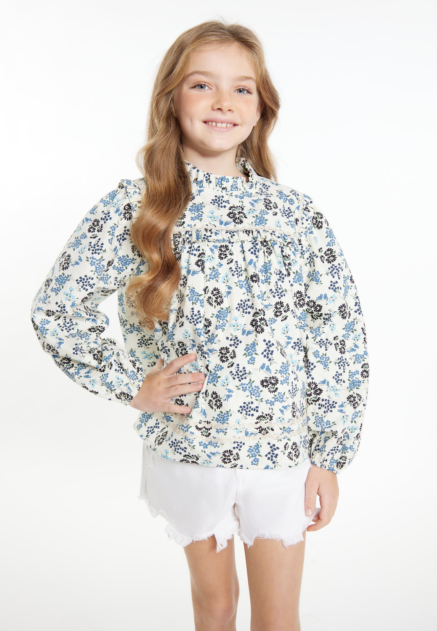 DreiMaster Vintage girl's blouse
