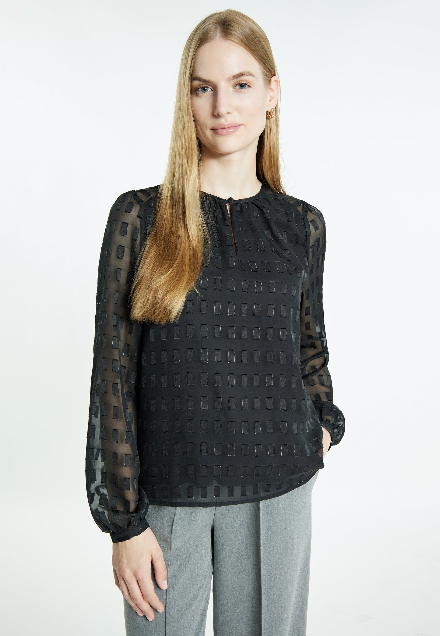 DreiMaster Klassik women's long sleeve blouse