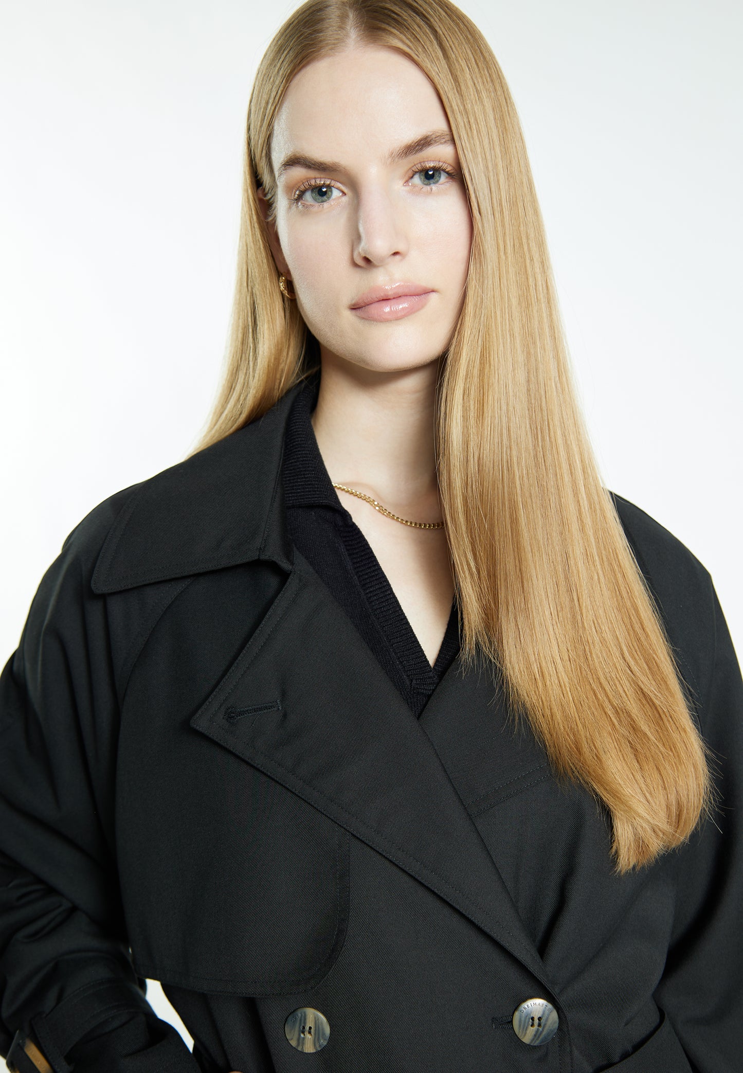 DreiMaster Klassik women's trench coat