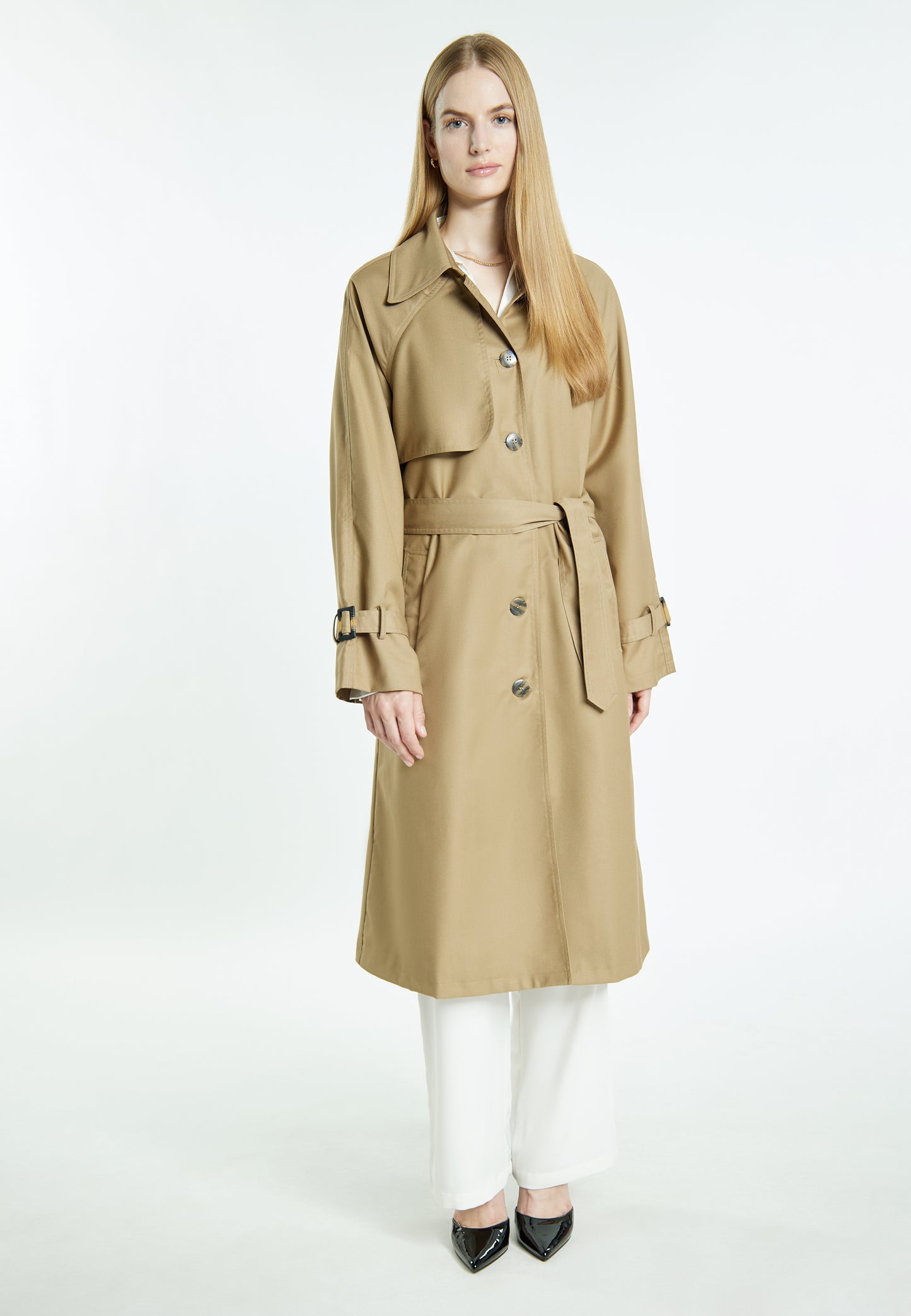 DreiMaster Klassik women's trench coat