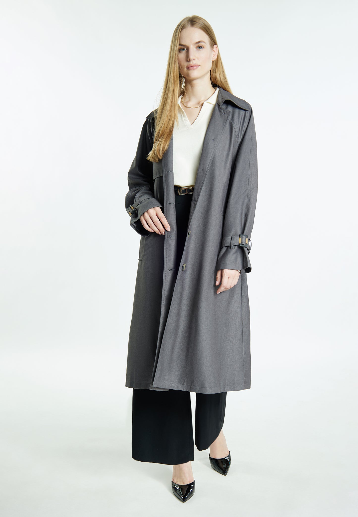 DreiMaster Klassik women's trench coat