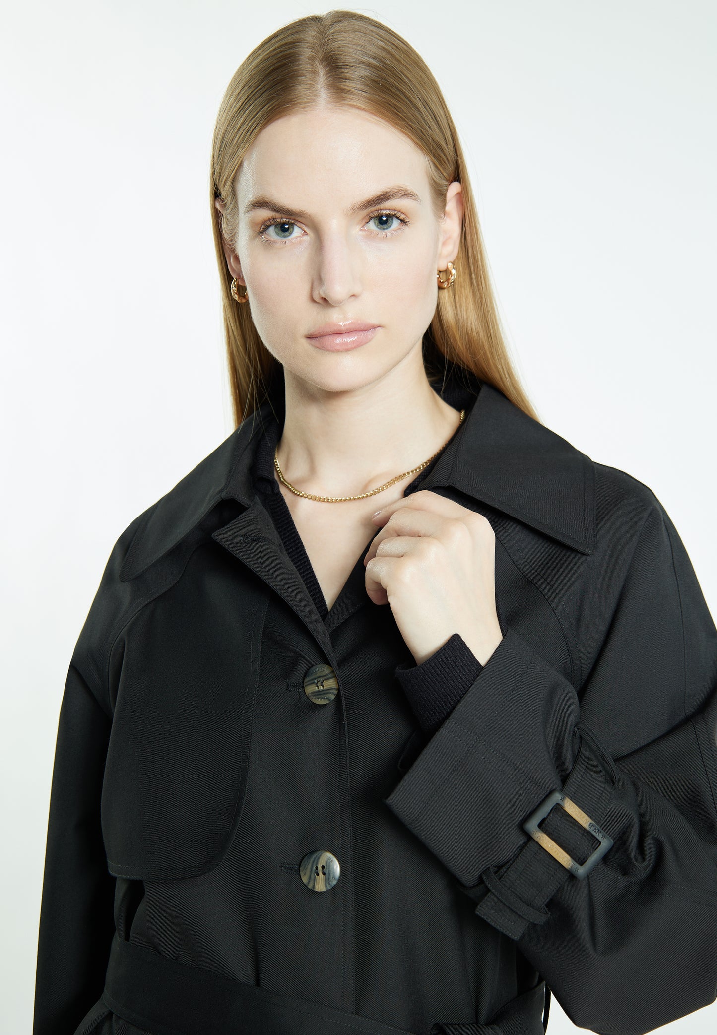 DreiMaster Klassik women's trench coat