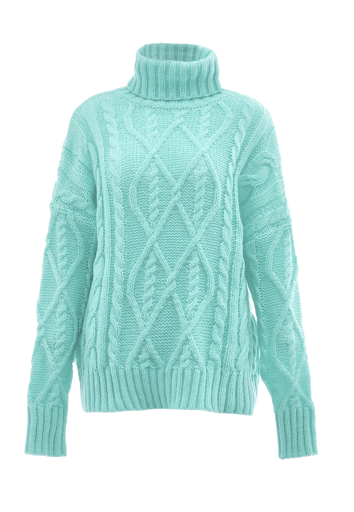 myMo damski sweter z golfem