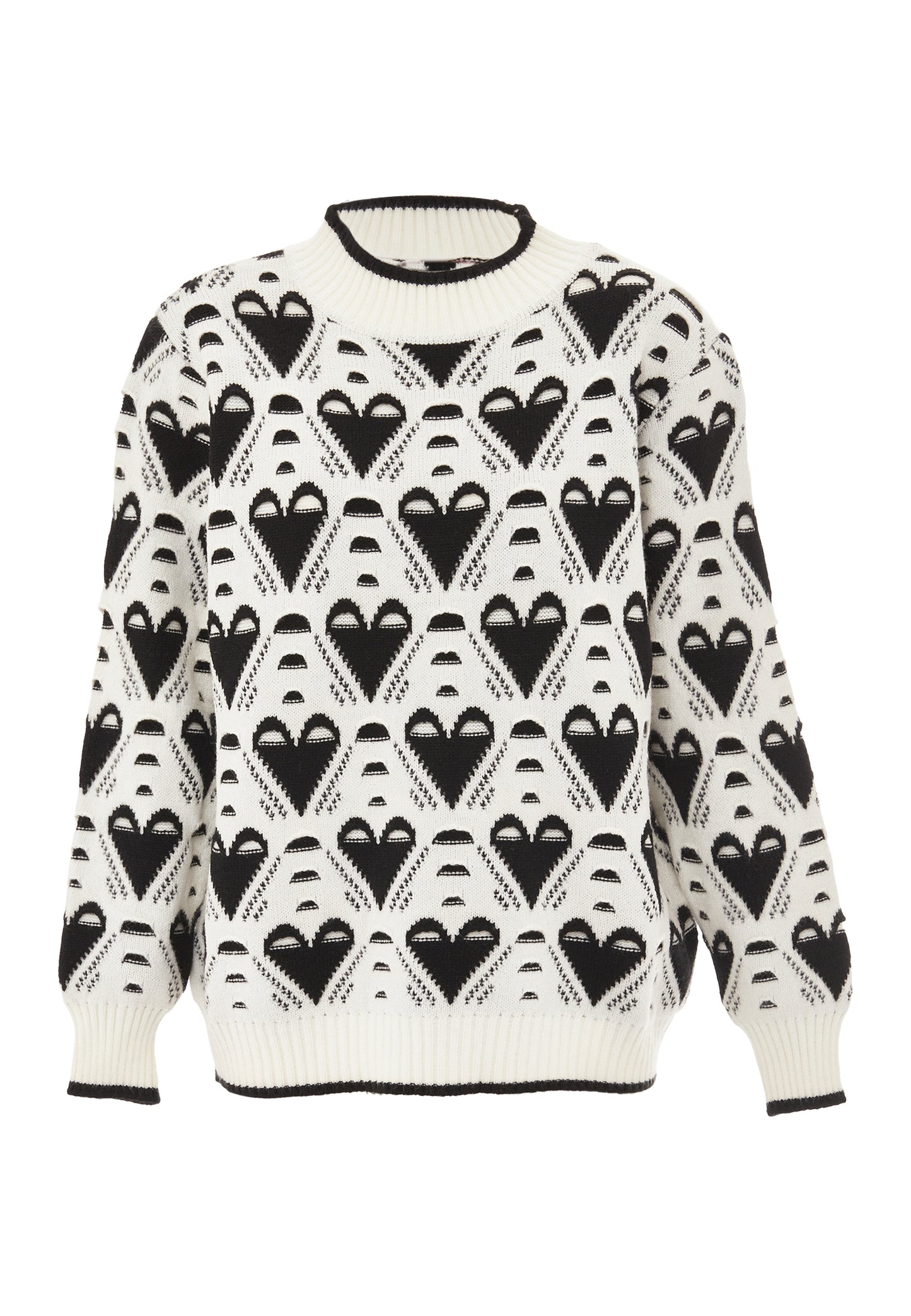 SWIRLY women's knitted sweater