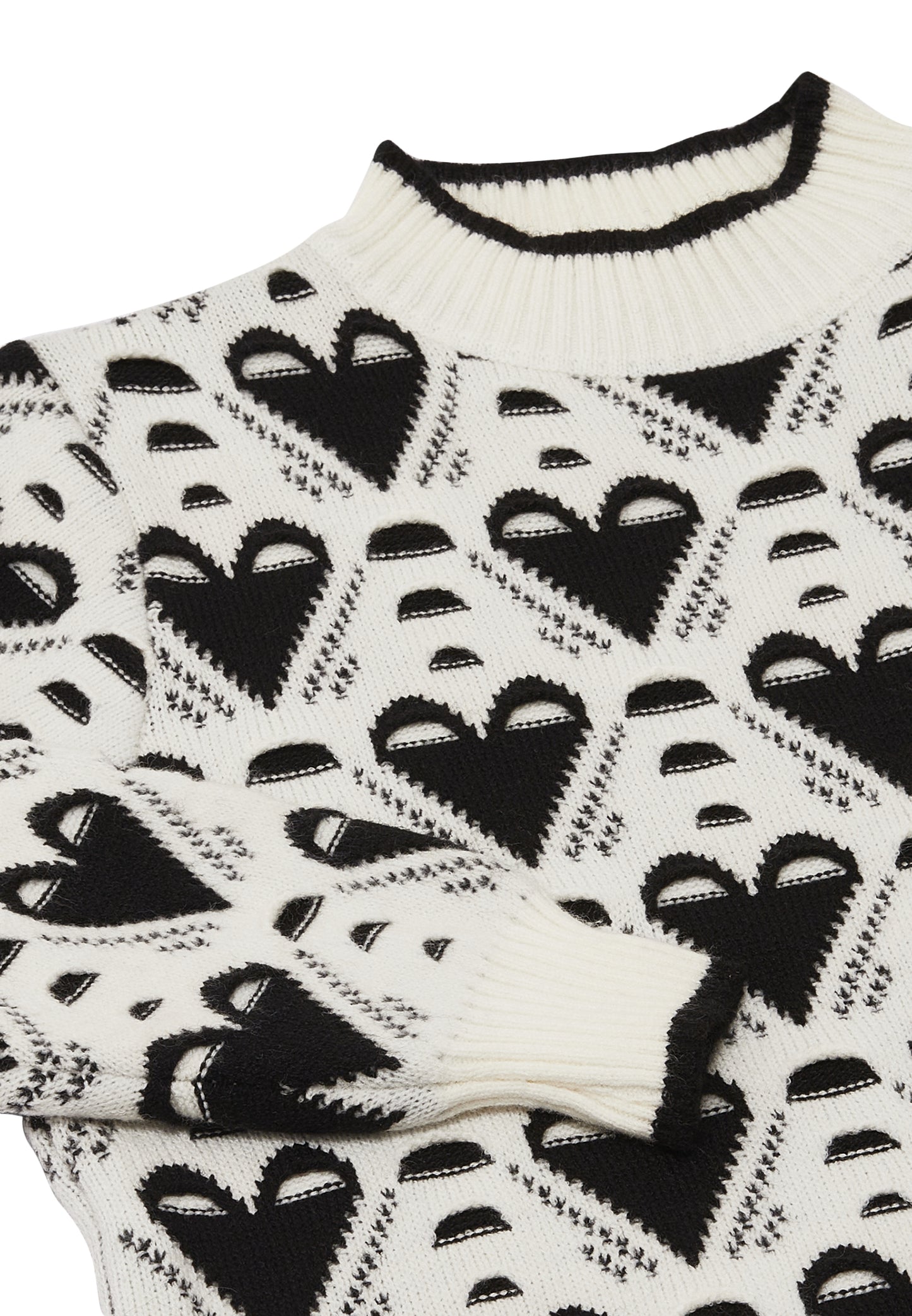 SWIRLY women's knitted sweater