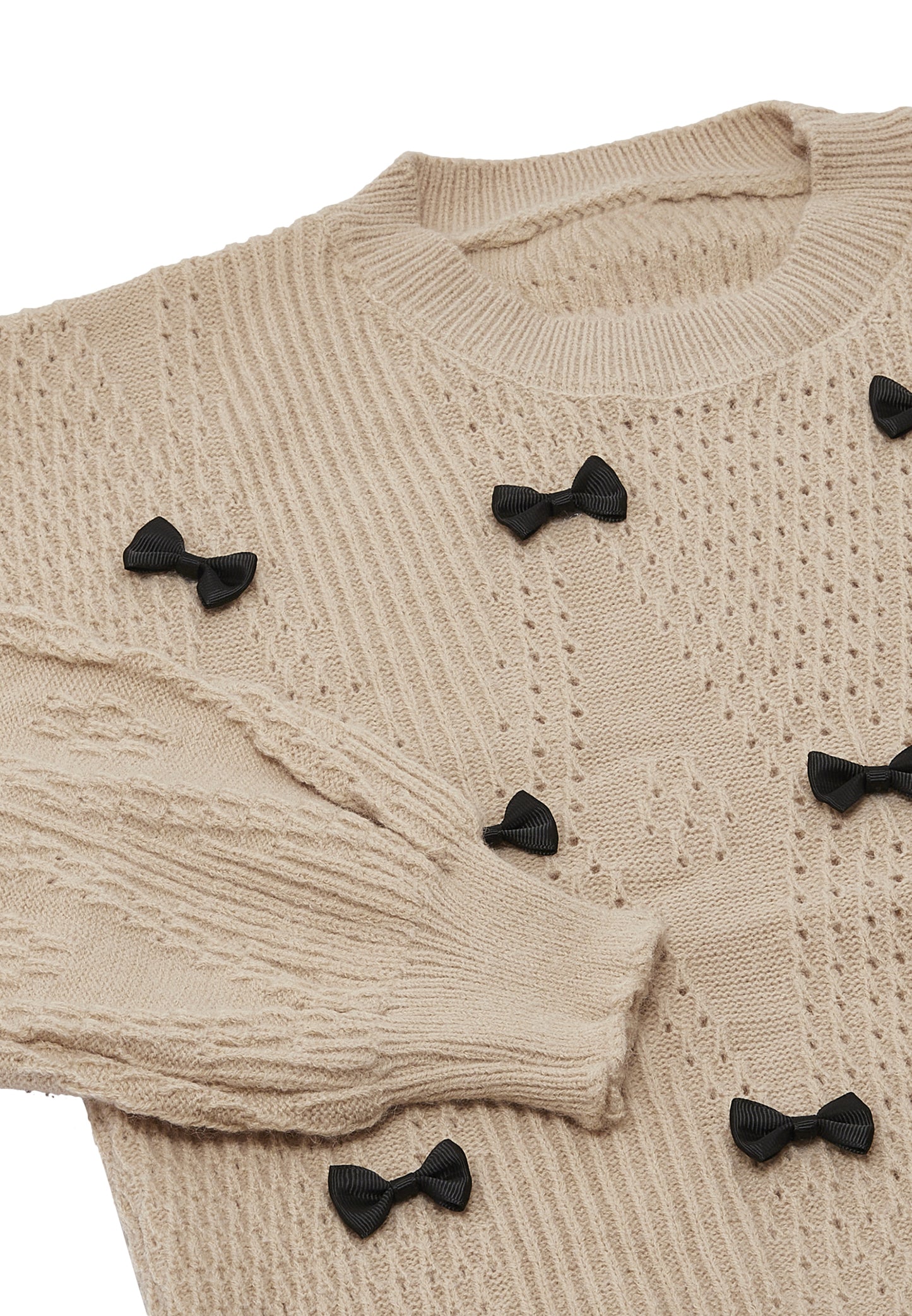 SWIRLY women's knitted sweater