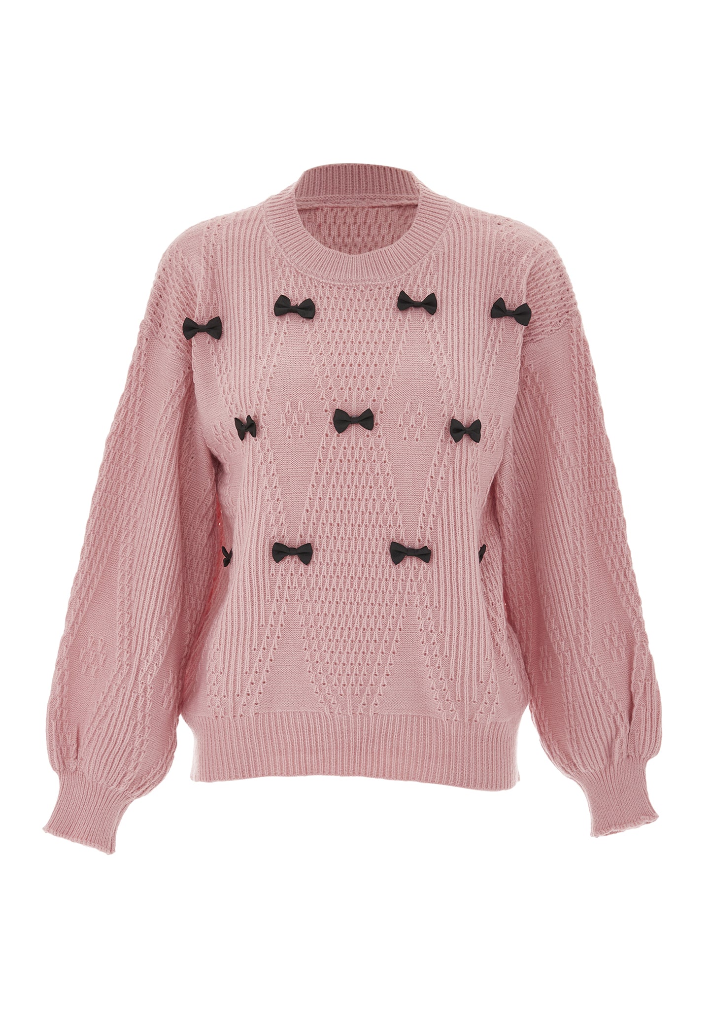 SWIRLY women's knitted sweater