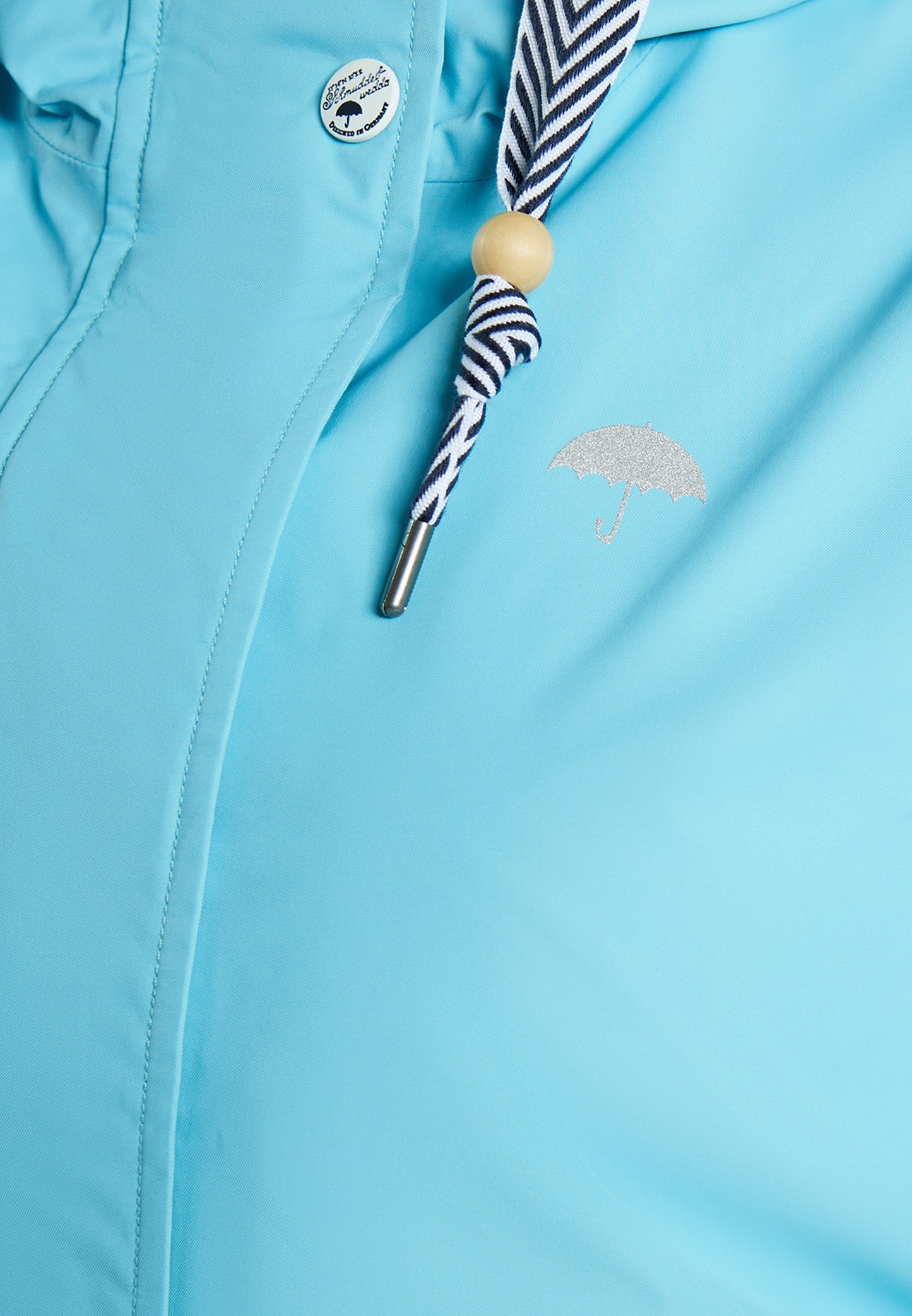 Schmuddelwedda women's rain jacket with magic print