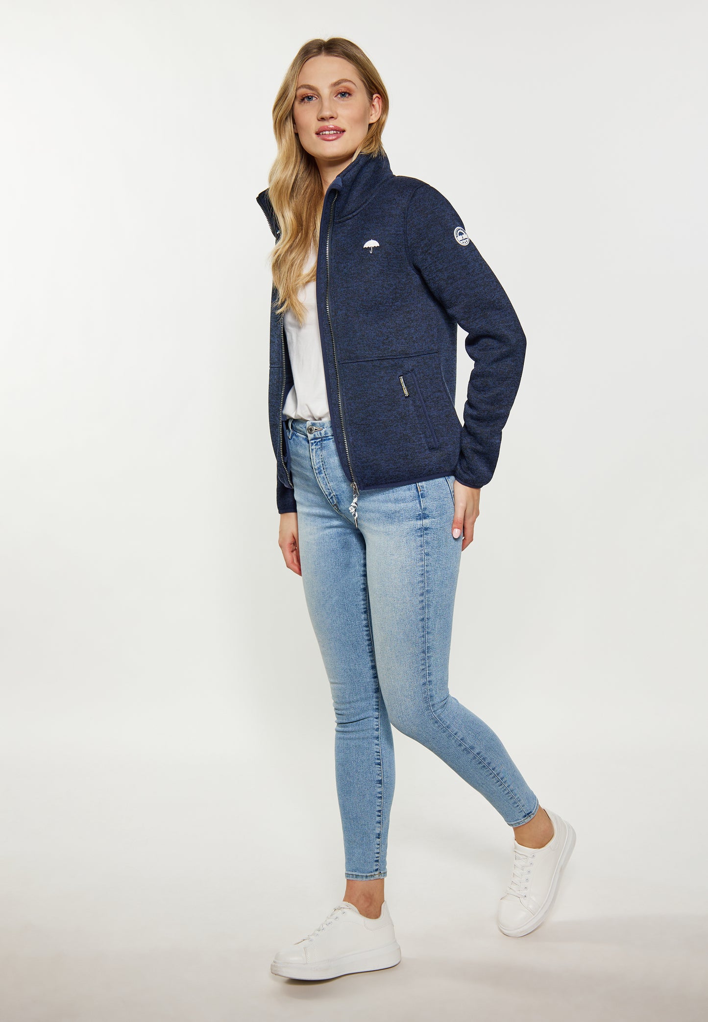 Schmuddelwedda women's knitted fleece jacket
