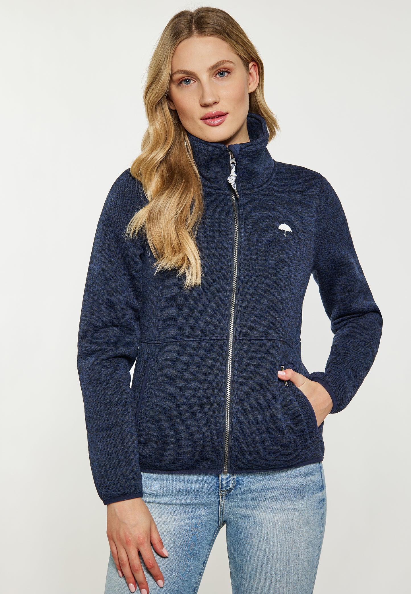 Schmuddelwedda women's knitted fleece jacket