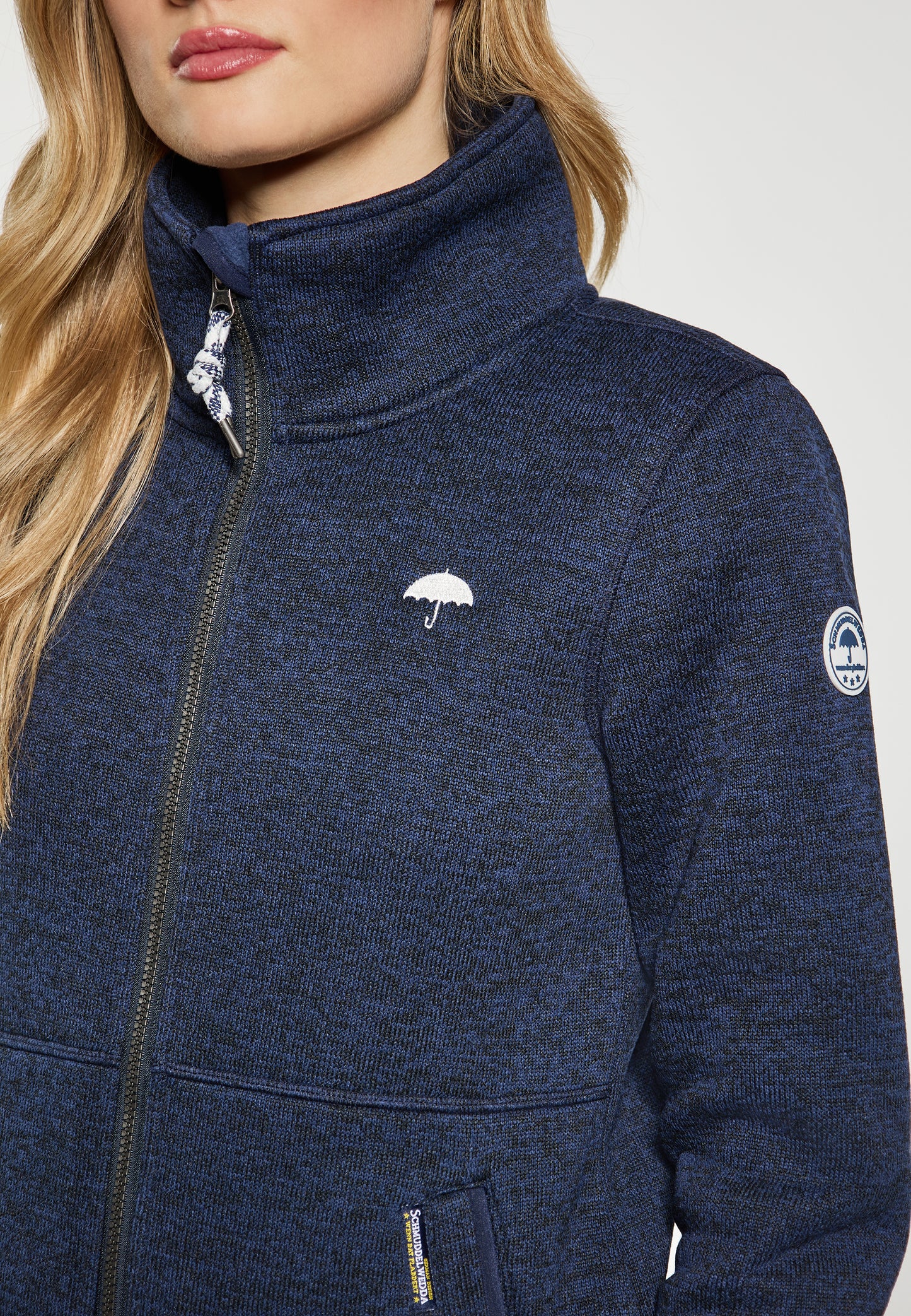 Schmuddelwedda women's knitted fleece jacket