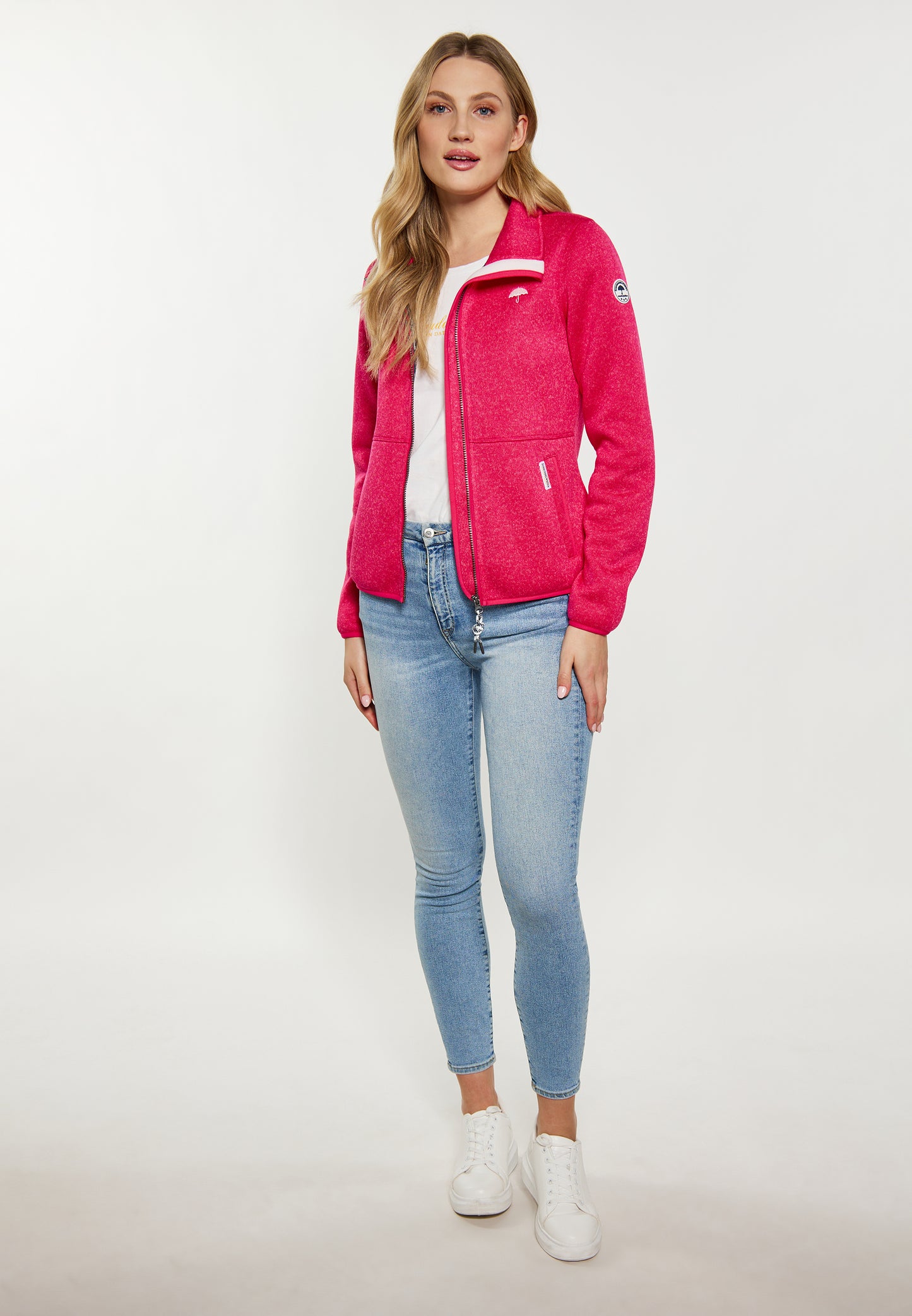 Schmuddelwedda women's knitted fleece jacket