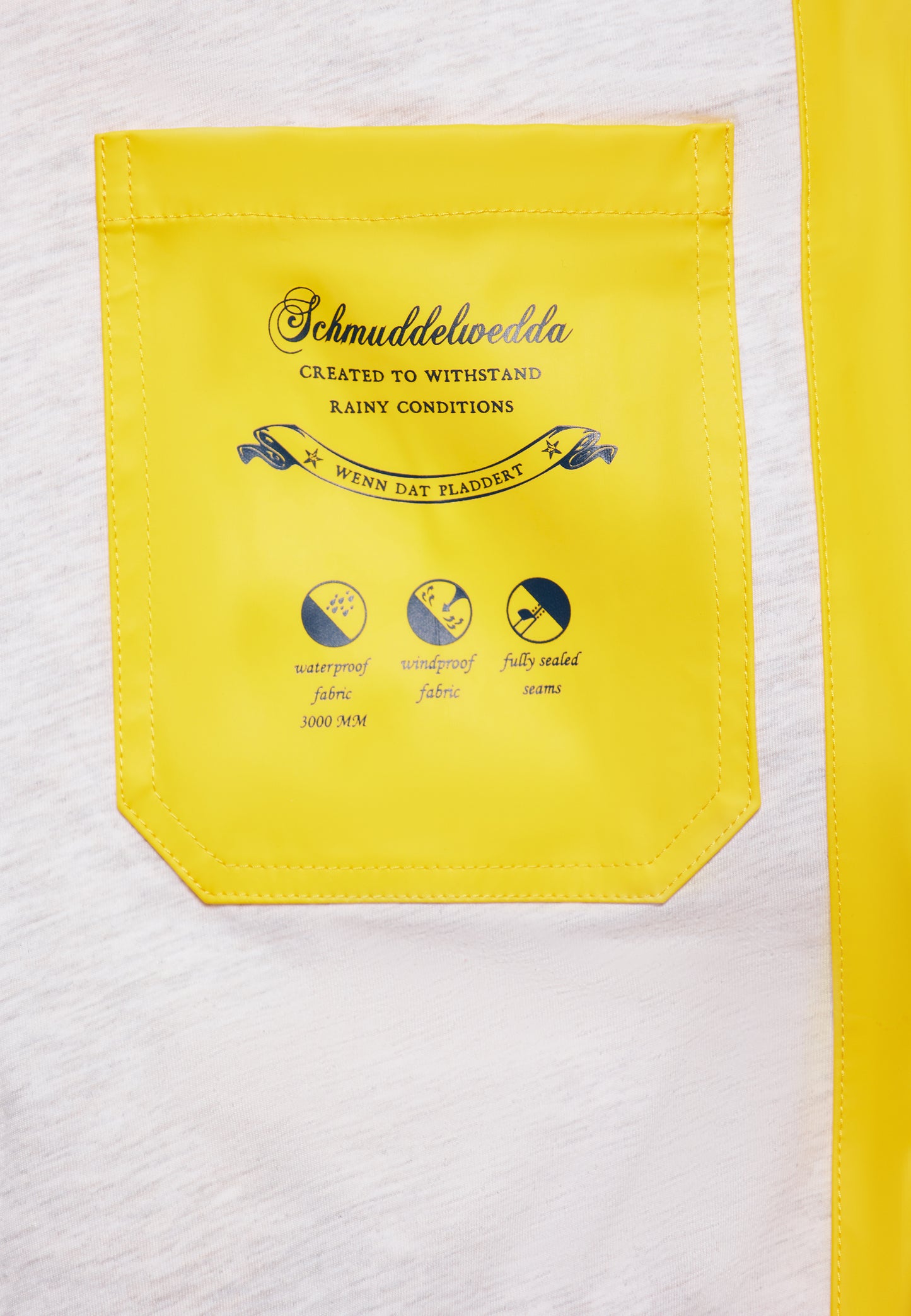 Schmuddelwedda women's rain coat