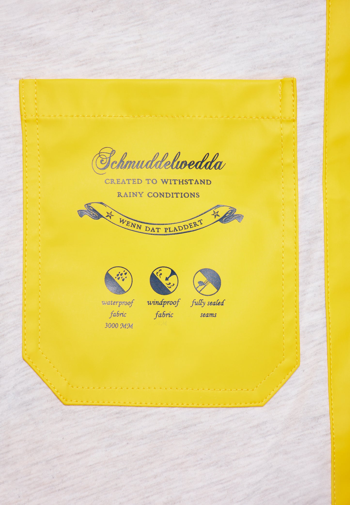 Schmuddelwedda women's rain coat